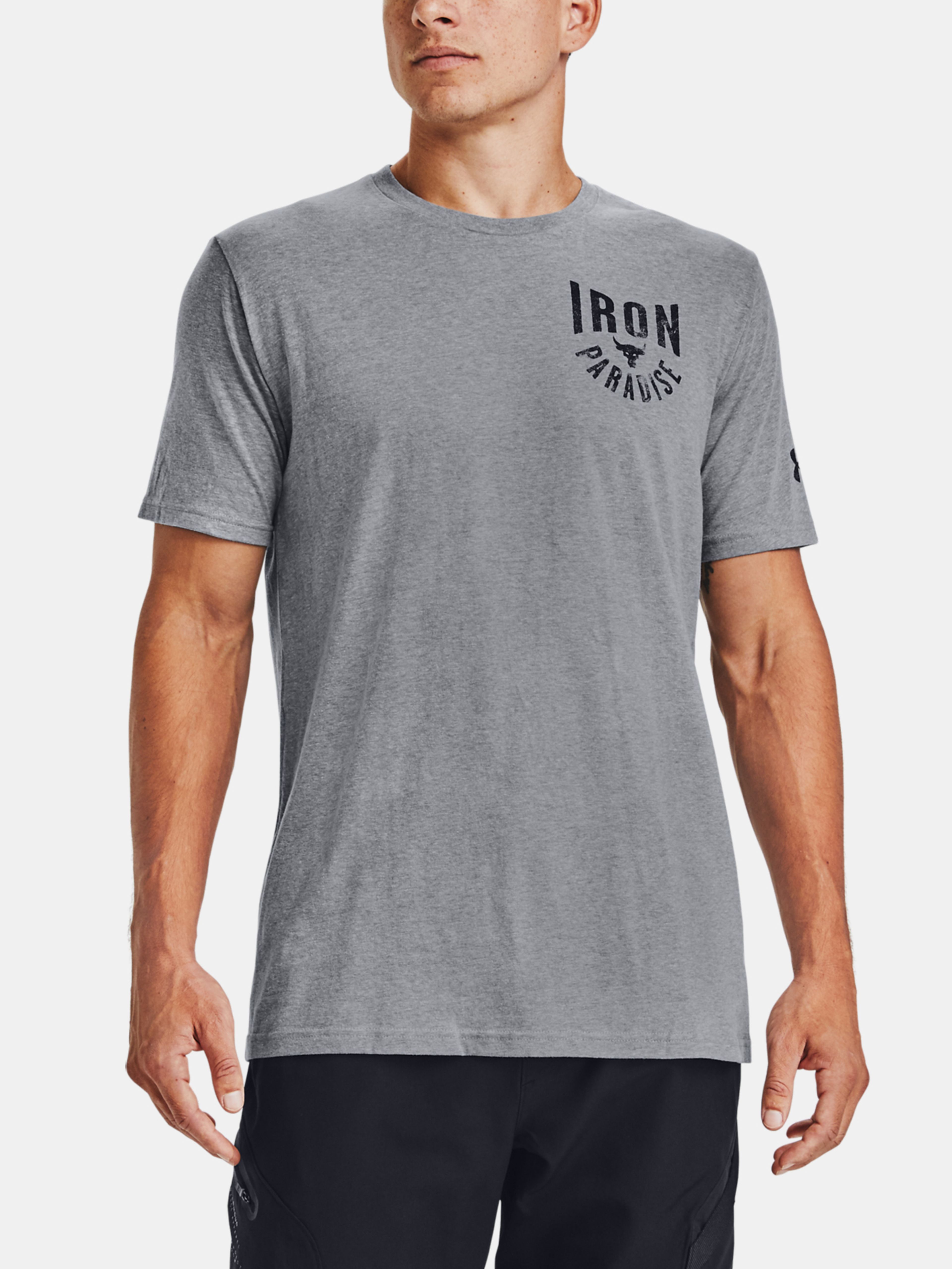 Moška majica Under Armour PJT ROCK IRON PARADISE SS