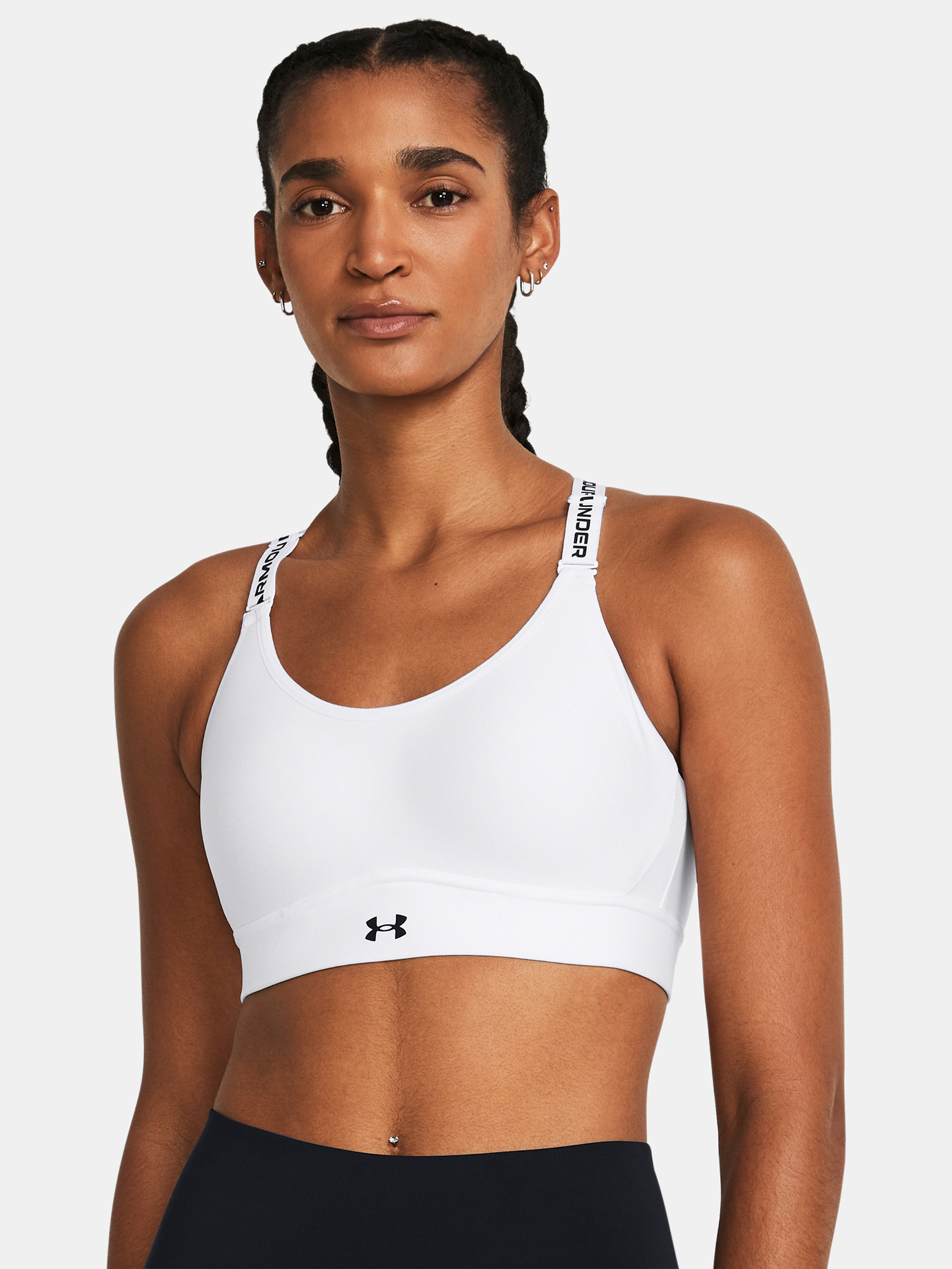 Női melltartó Under Armour UA Infinity Mid 2.0 Bra-WHT