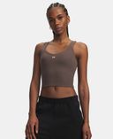 Sieviešu tops Under Armour Motion Tank-Brūna - 004