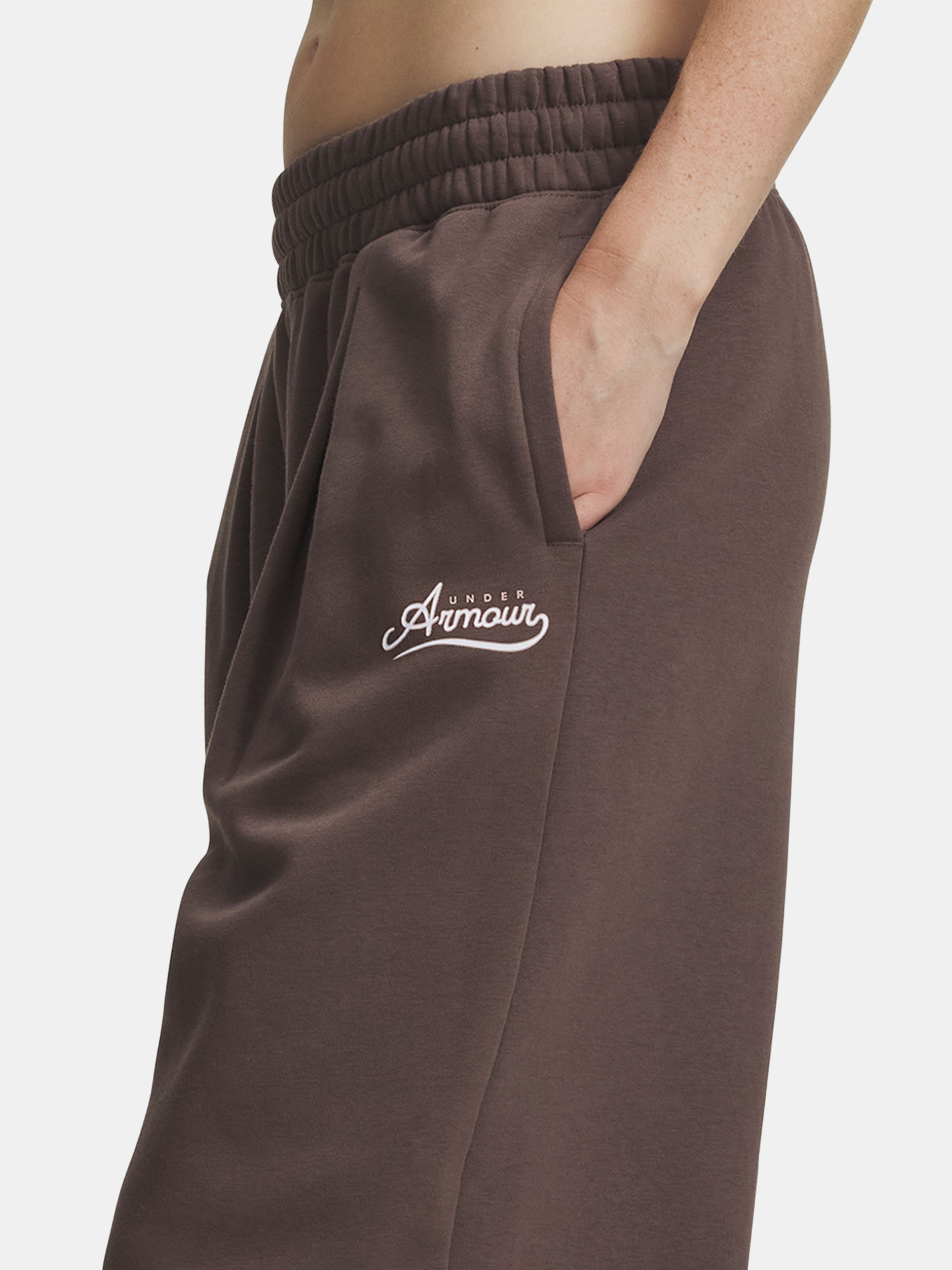 Dámské sportovní kalhoty Under Armour RIVAL PLEATED VARSITY PANT - 003