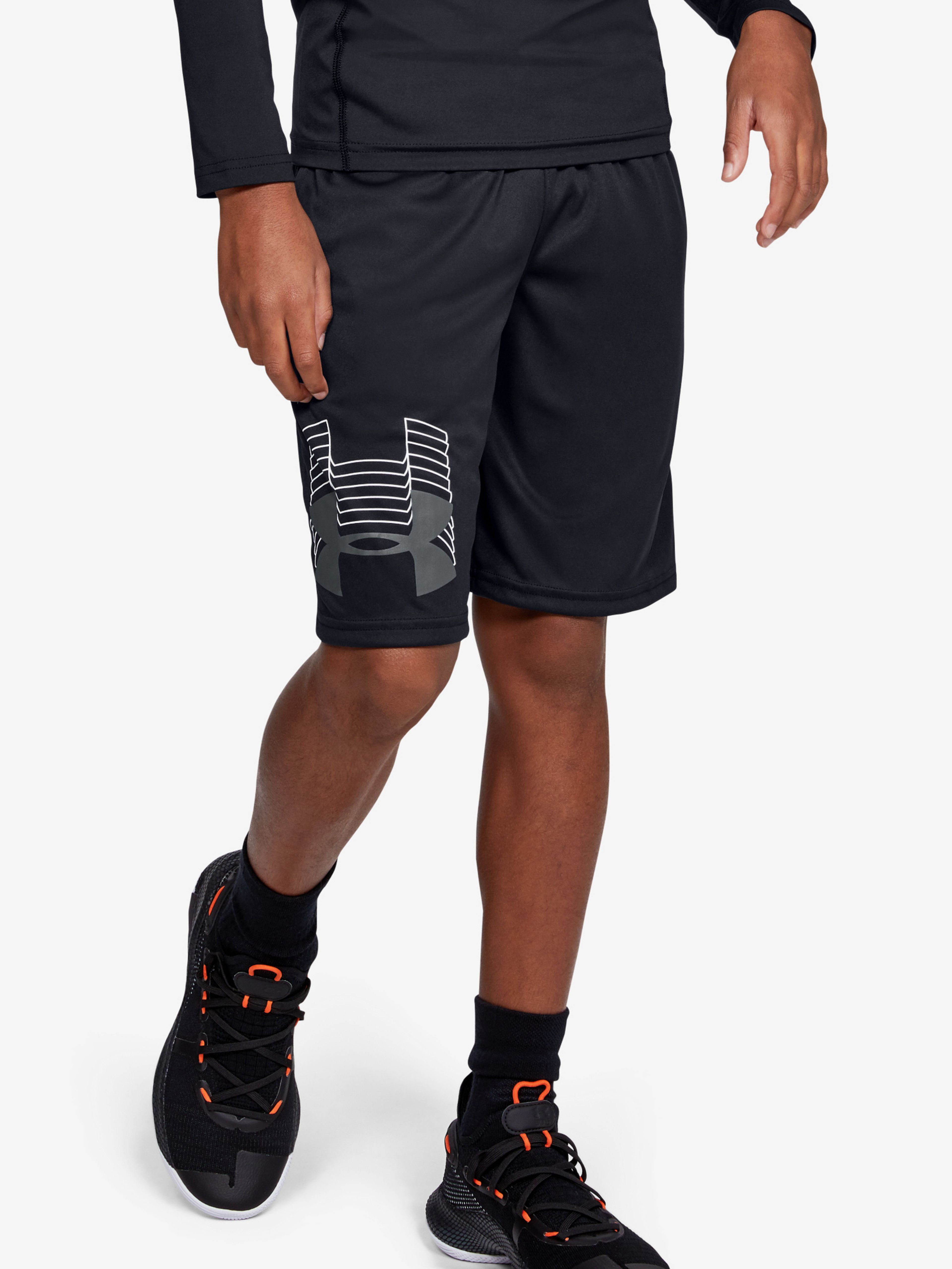 Deške kratke hlače Under Armour Prototype Logo Short-BLK