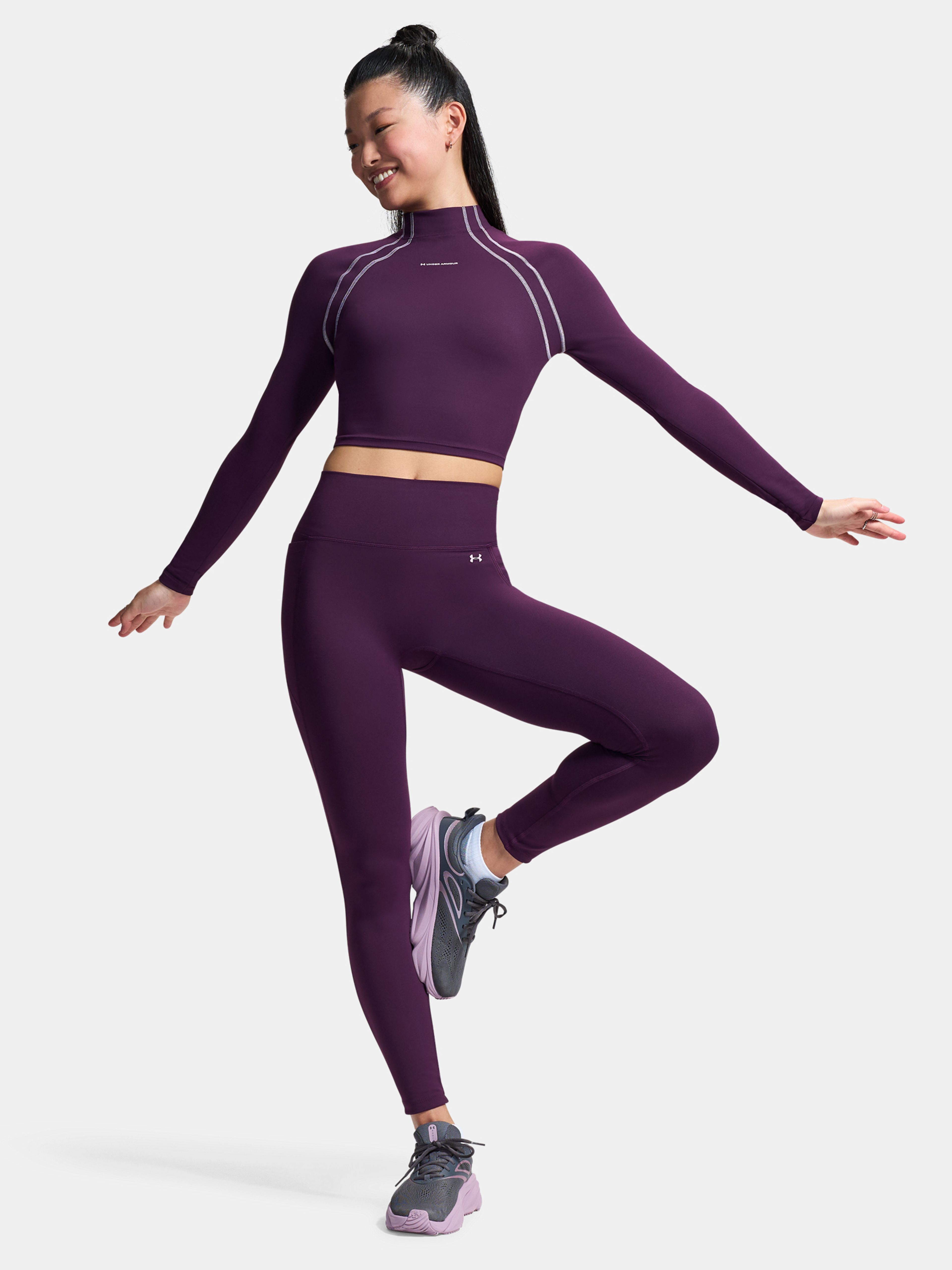 Sieviešu t-krekls Under Armour Motion LS Mock - 005