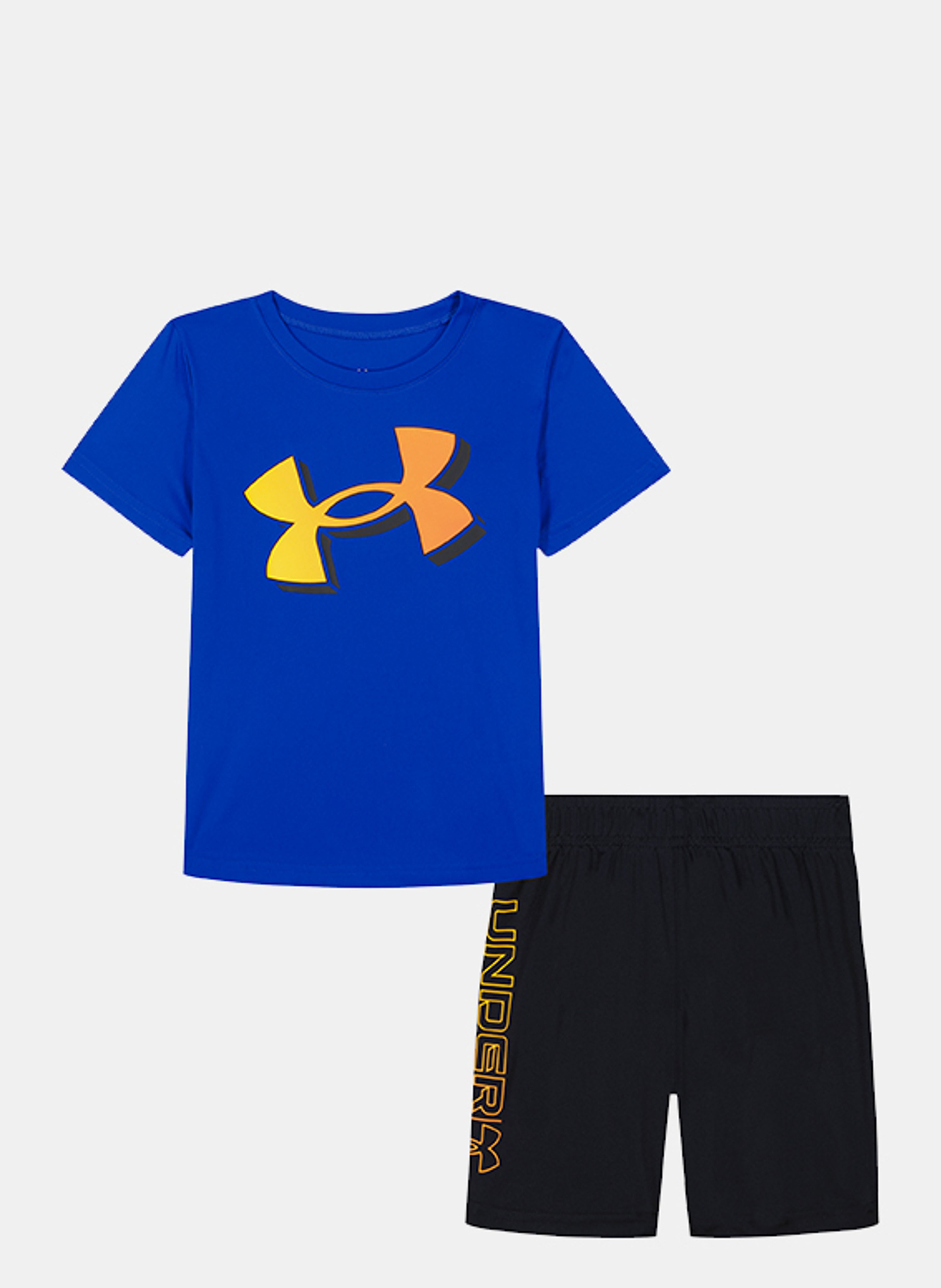 Chlapčenský set Under Armour UA GRADIENT LOGO SS SET-ROY - 002