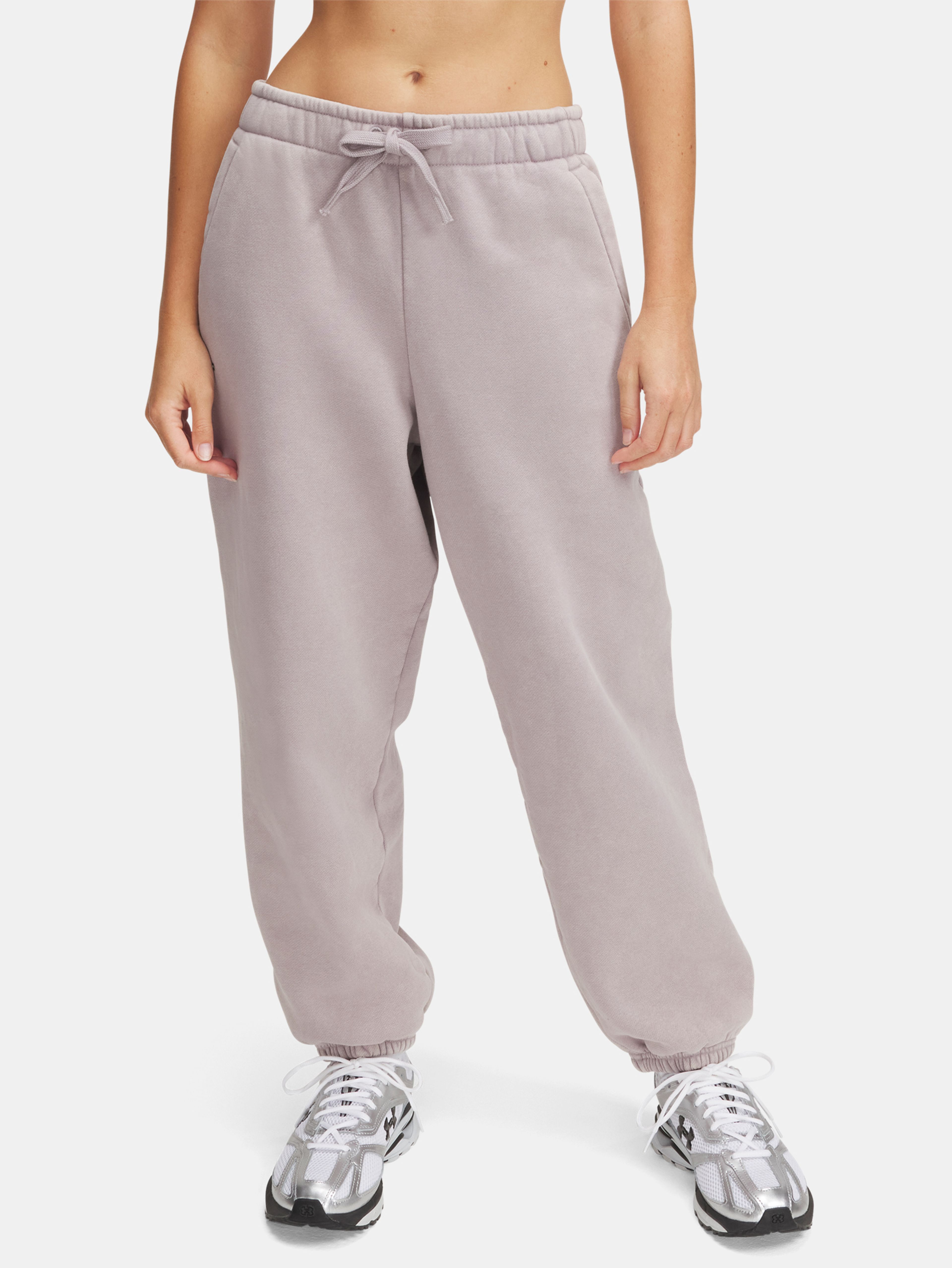 Dámské sportovní kalhoty Under Armour UA Icon HWT Flc OS Pant