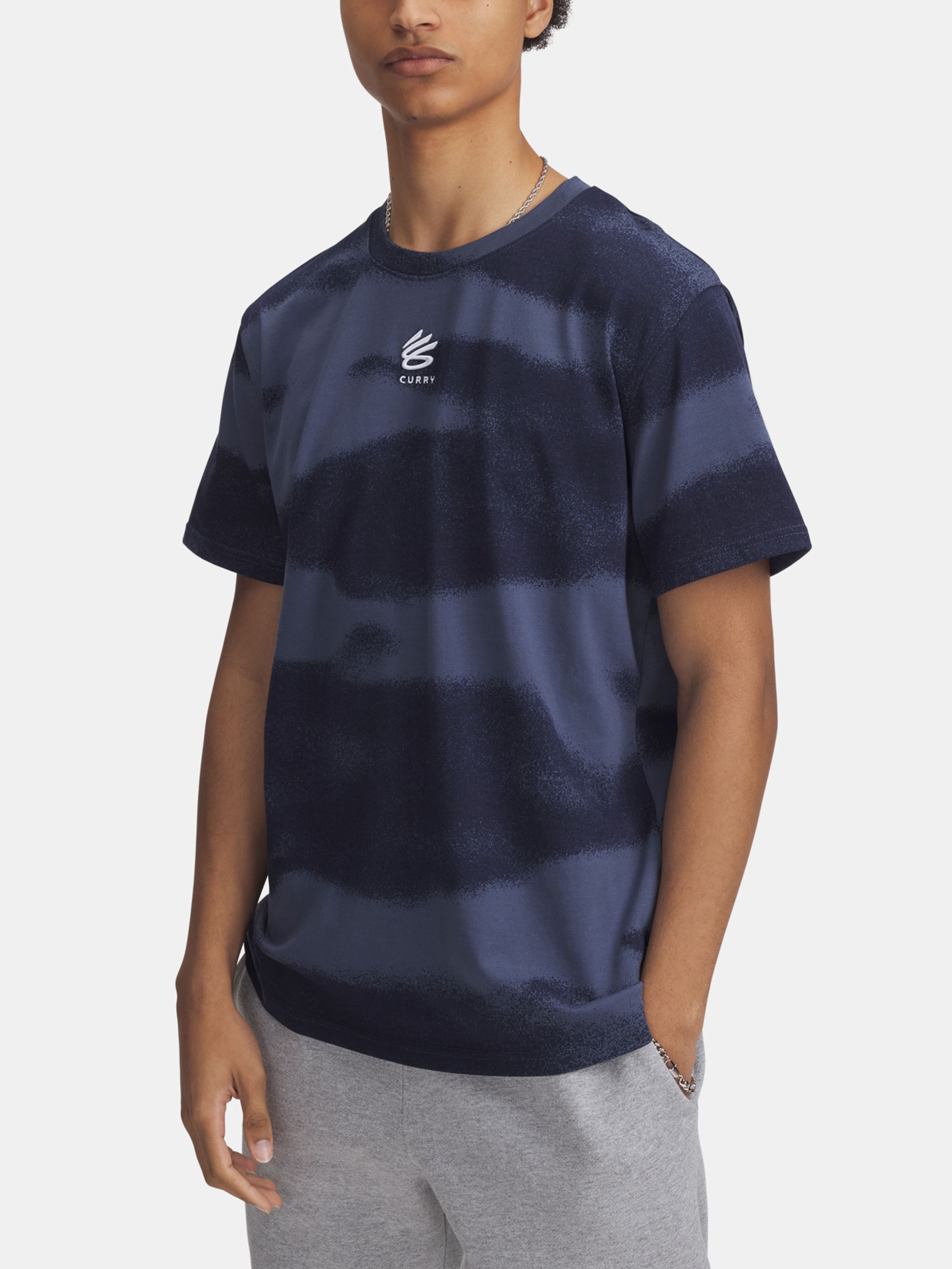 Férfi póló Under Armour Curry Hvyweight Logo Tee