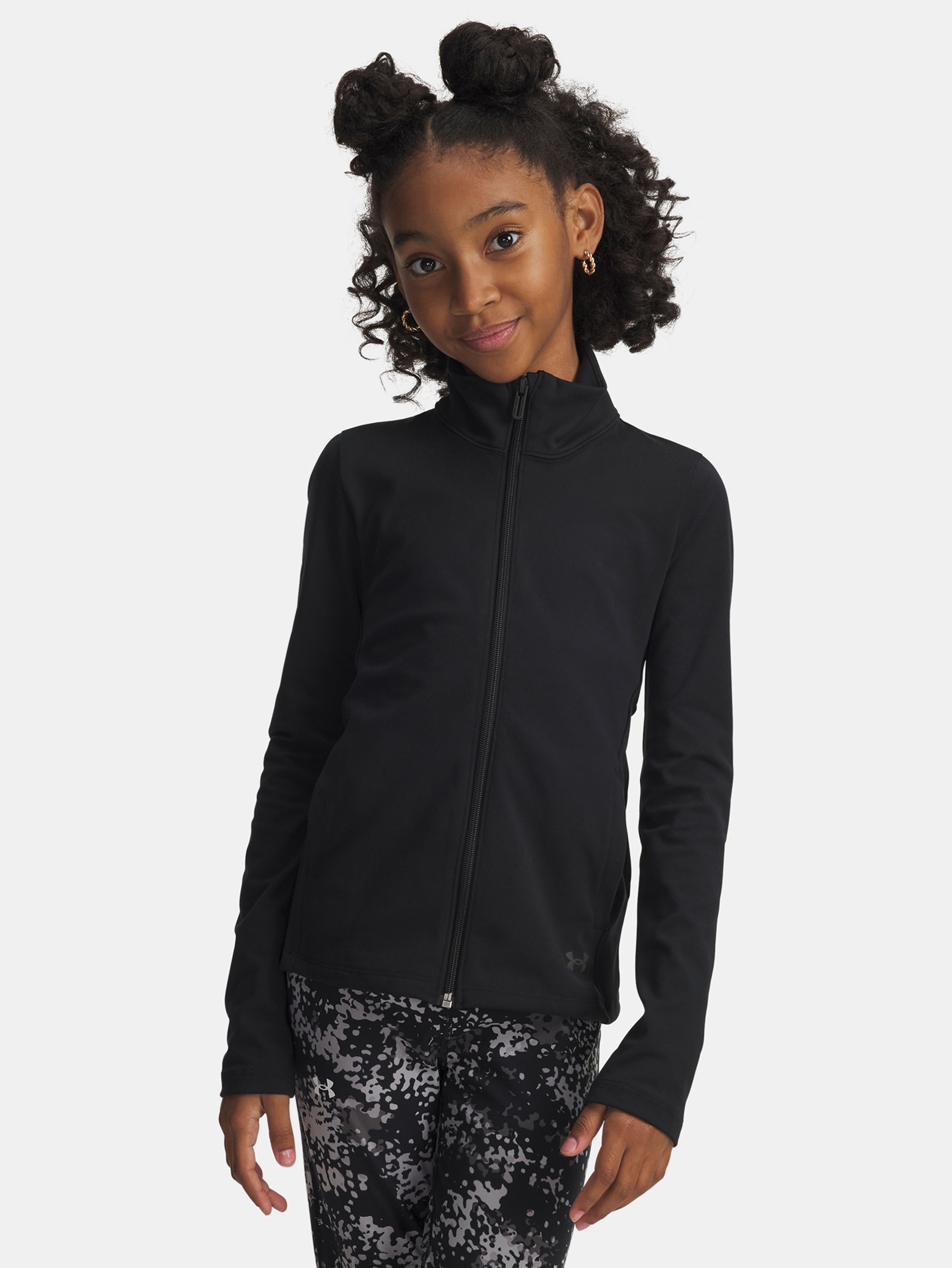 Dievčenská bunda Under Armour Motion Jacket-BLK