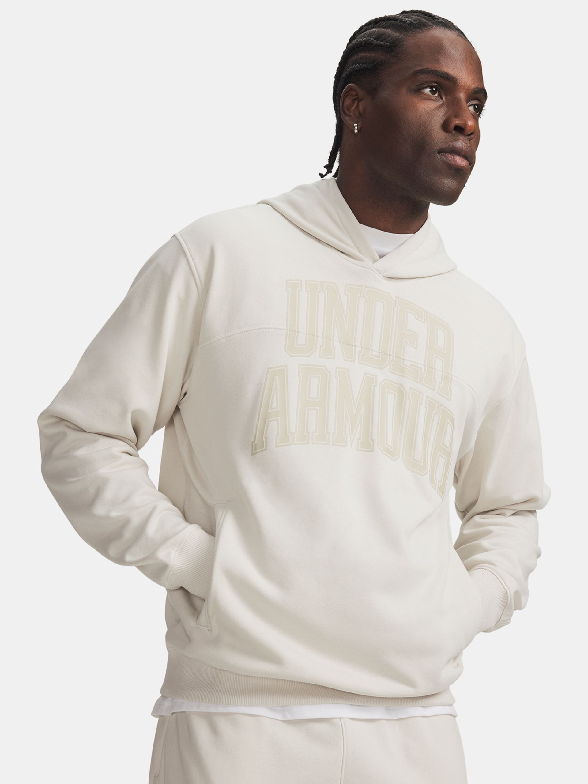 Férfi felső Under Armour UA Rival LW Graphic Hoodie - 001