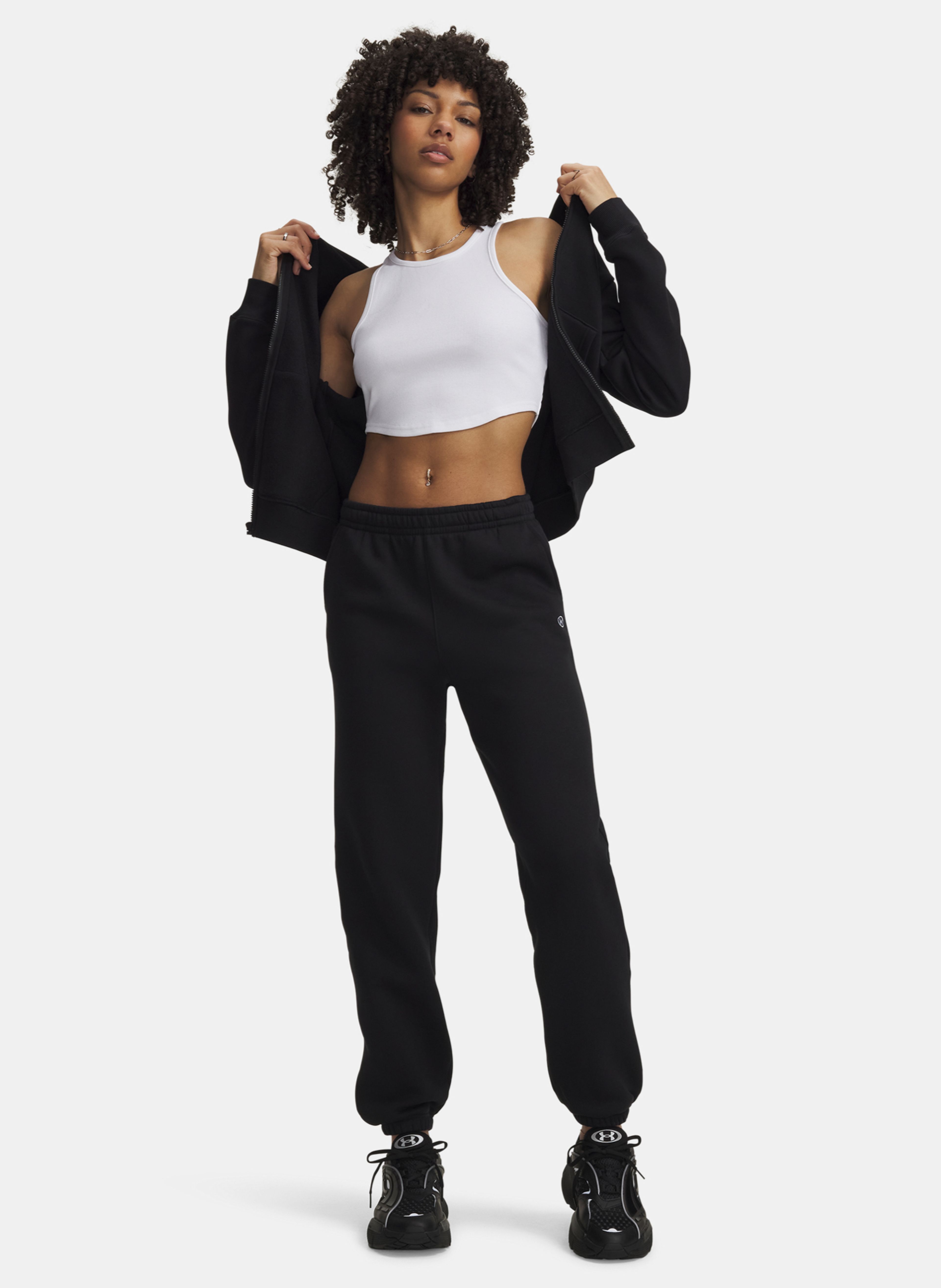 Sieviešu sporta bikses Under Armour Rival Flc Gym Pant - 003