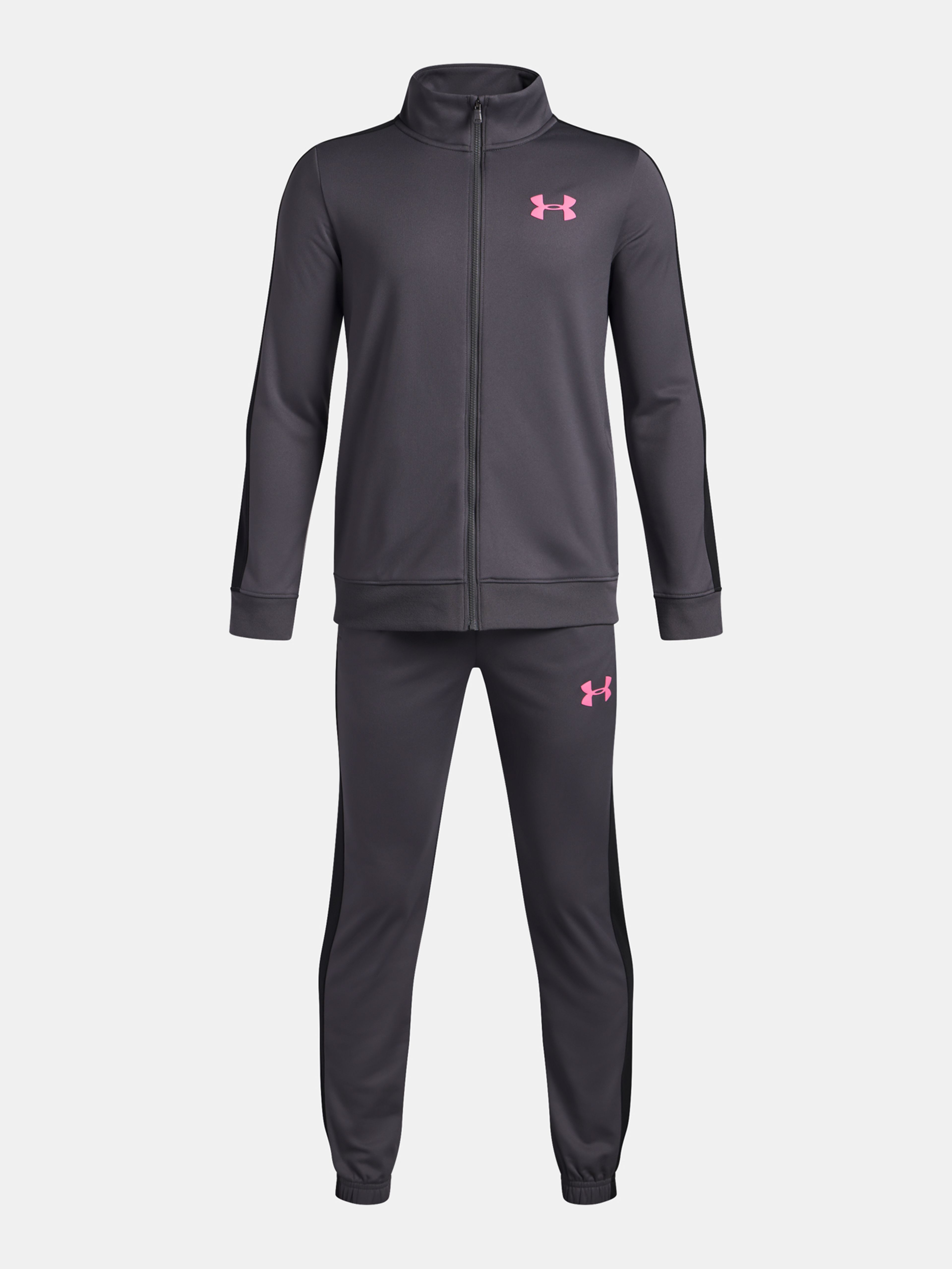 Fiú szett Under Armour UA Rival Knit Track Suit-GRY
