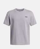 Poiste t-särk Under Armour UA B HWT OS WASH SS-Hallikas - 002