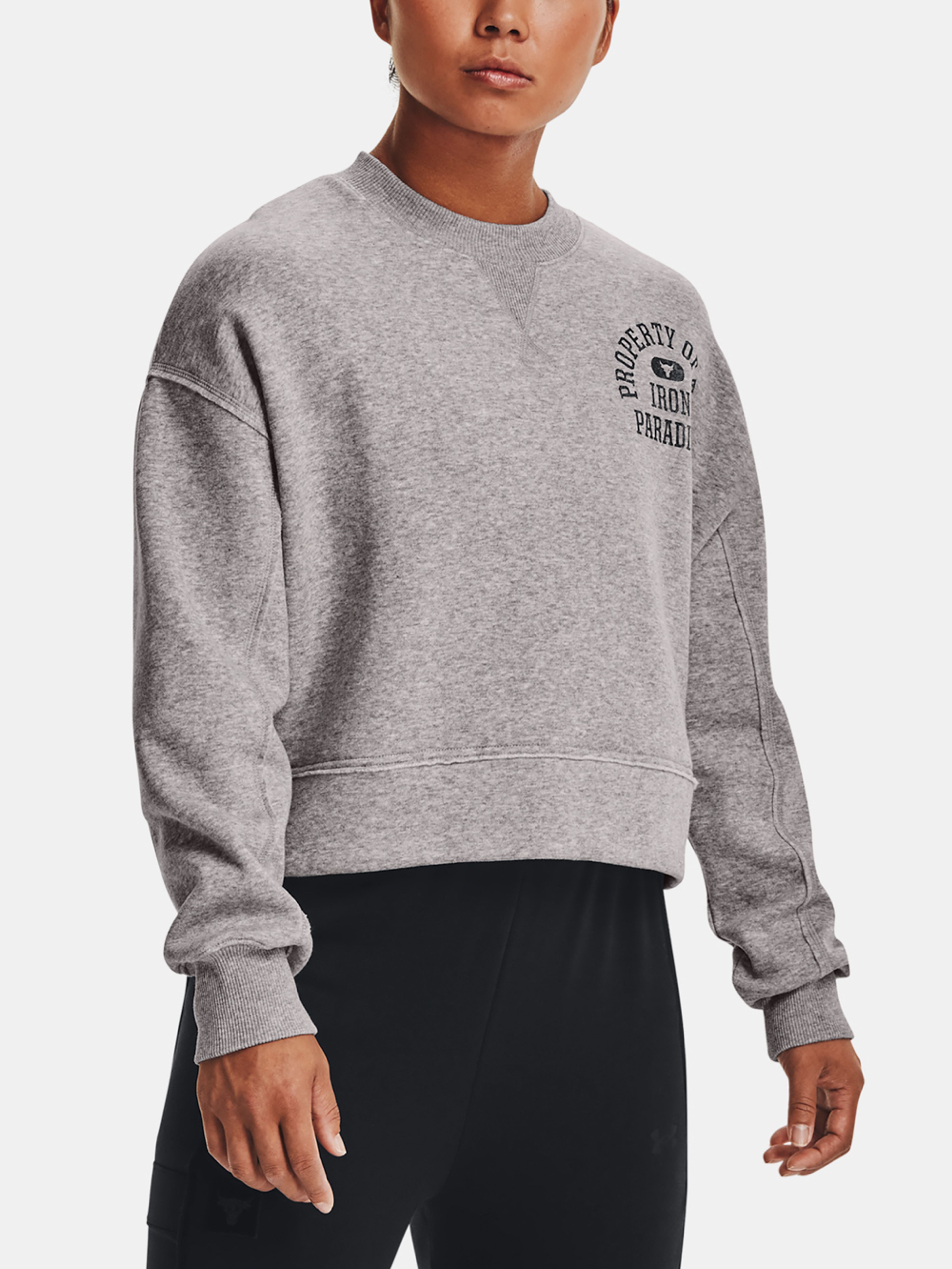 Női felső Under Armour UA Prjct Rock Fleece LC Crew