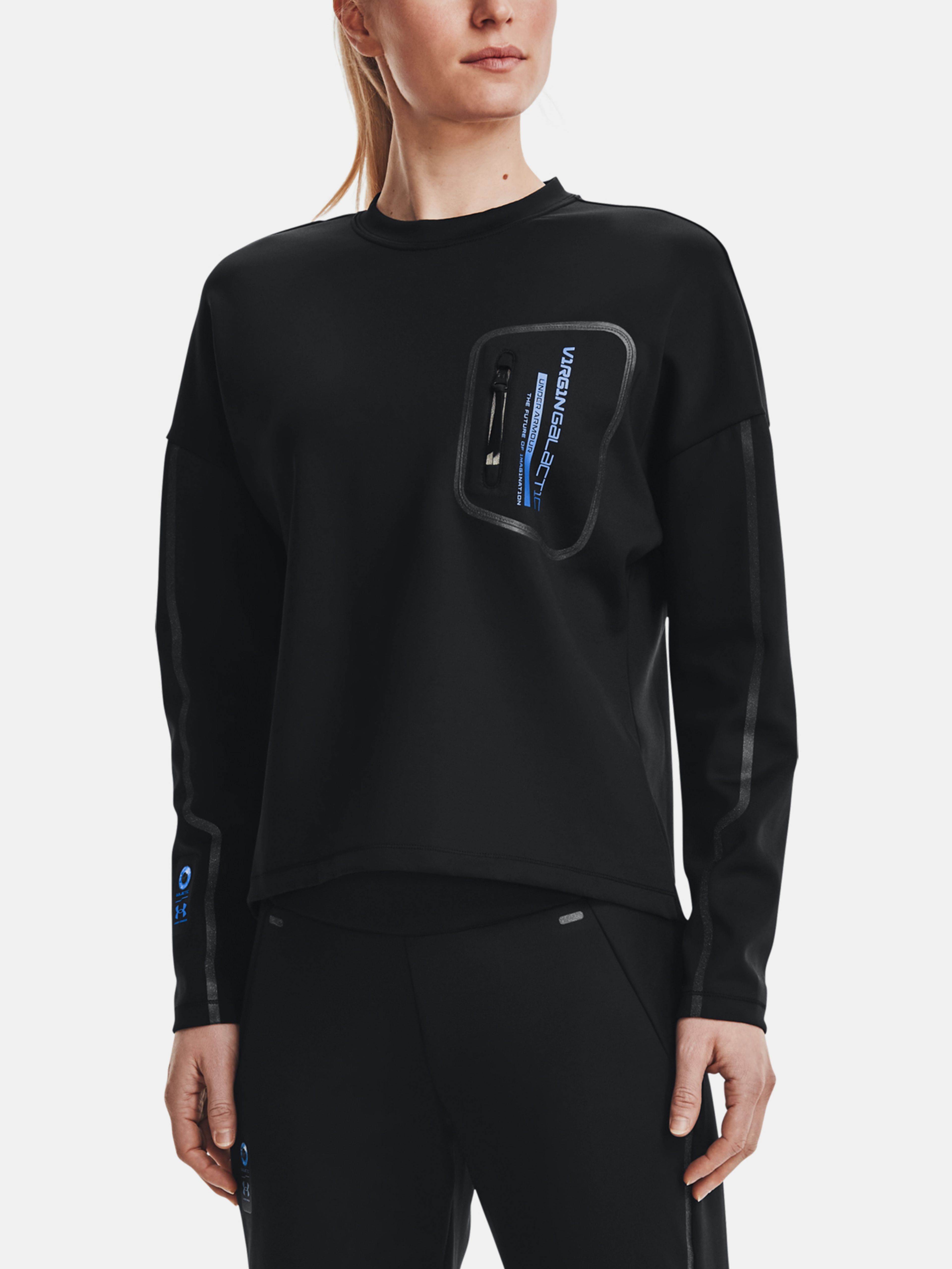Női póló Under Armour Vg Recover Ponte Pocket Crew