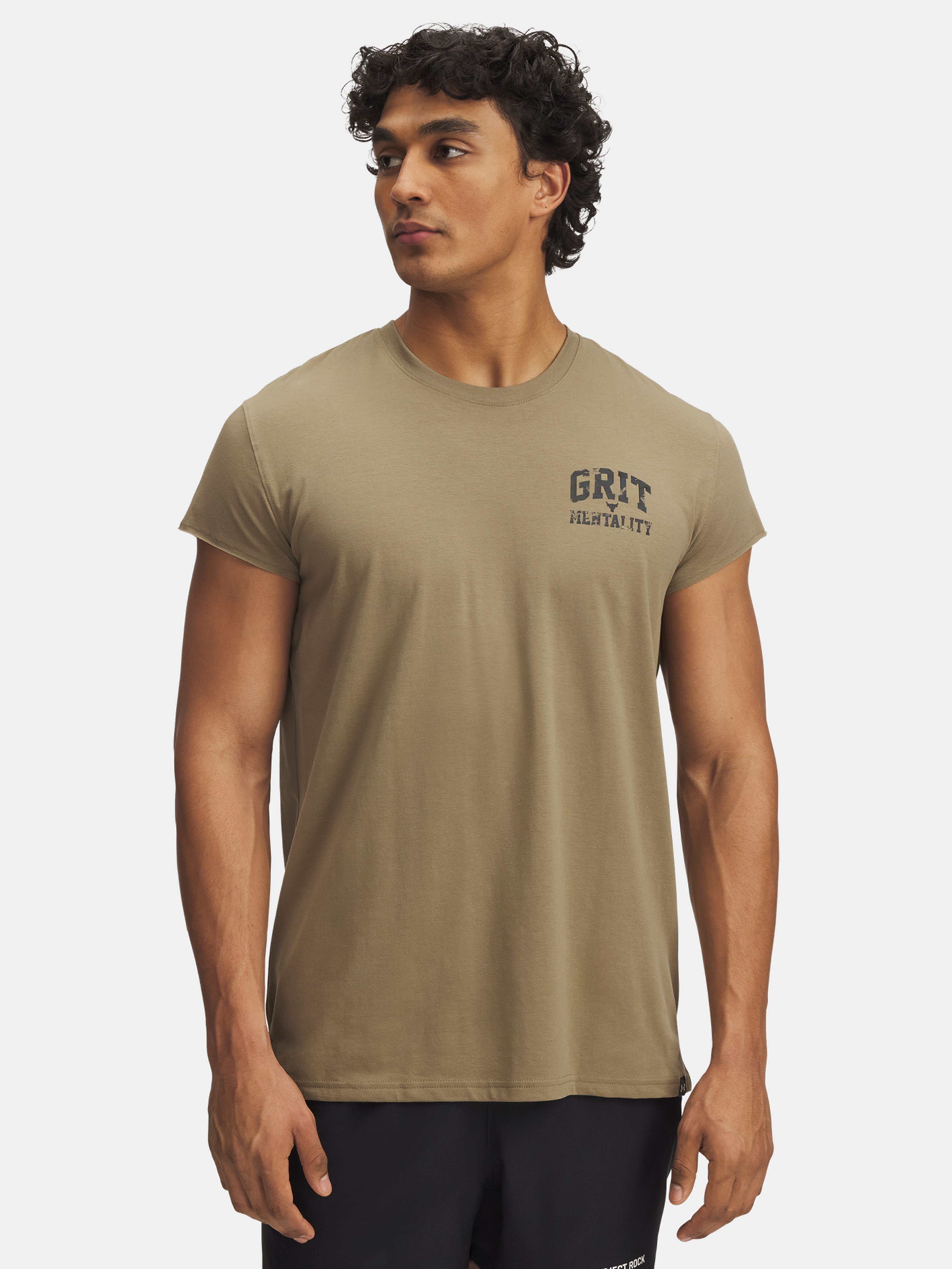 Férfi póló Under Armour Pjt Rck Cap Sleeve T