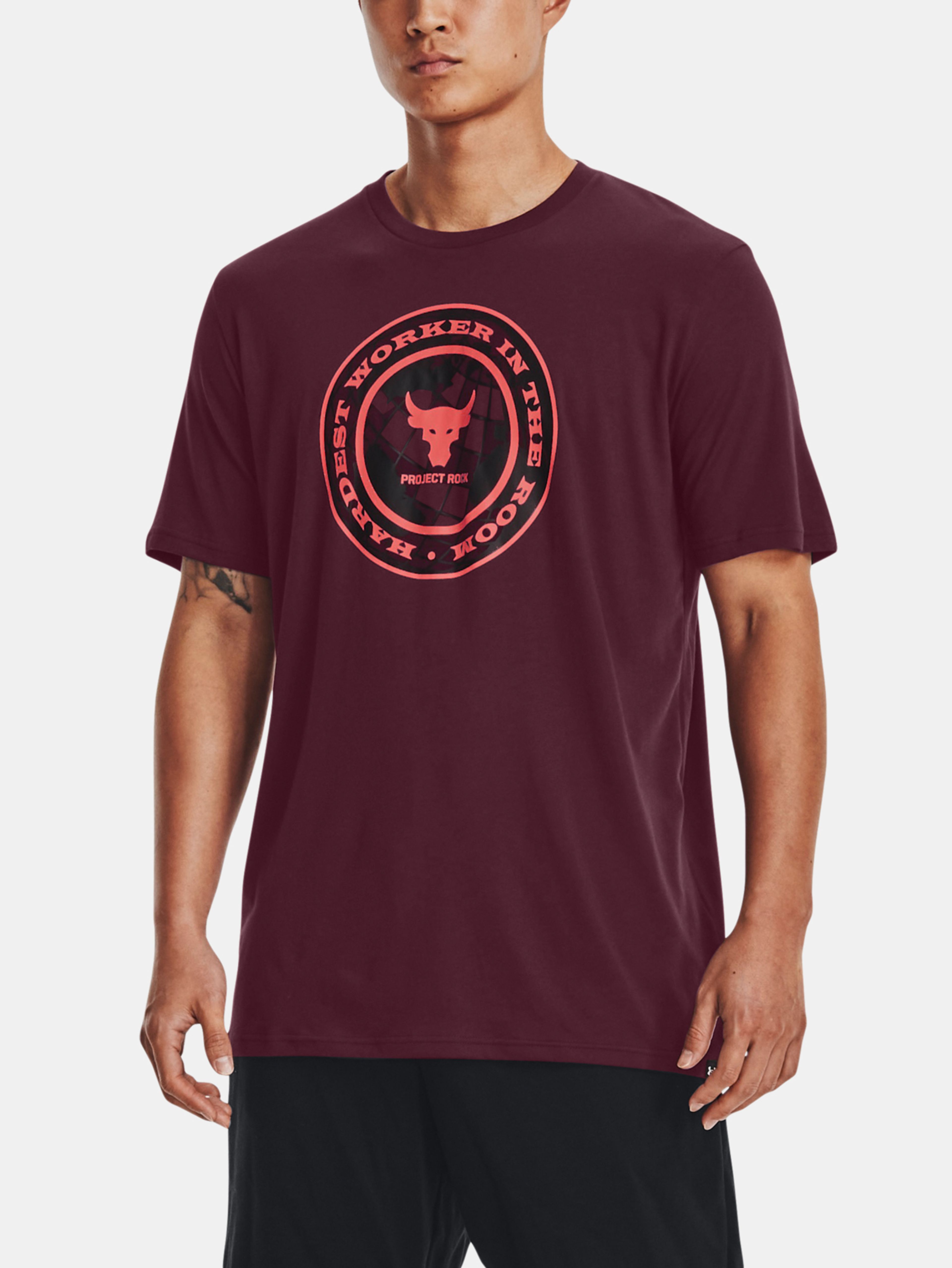 Férfi póló Under Armour UA PJT ROCK GLOBE SS