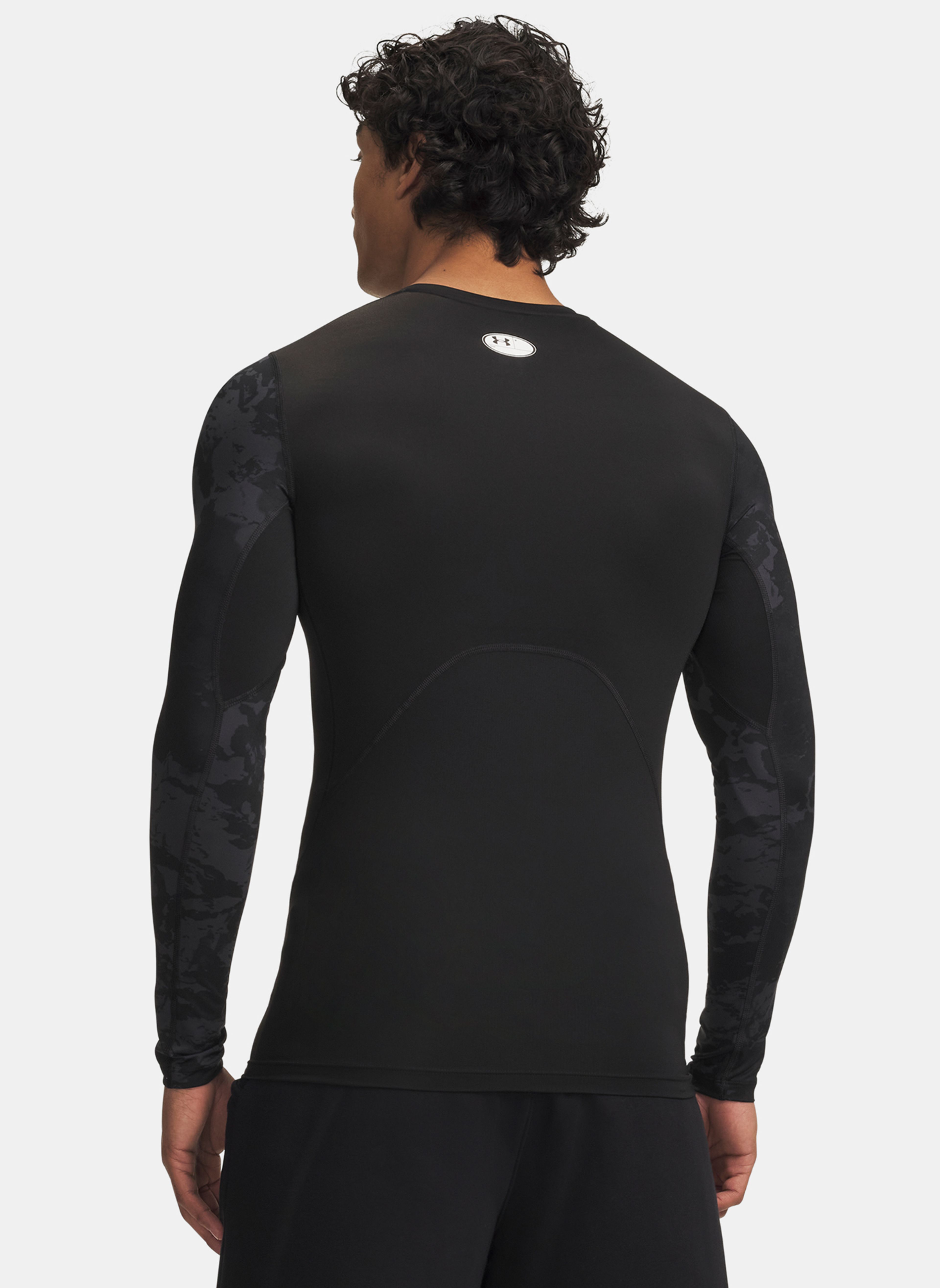 Pánske tričko Under Armour UA HG Armour Comp CB LS - 002