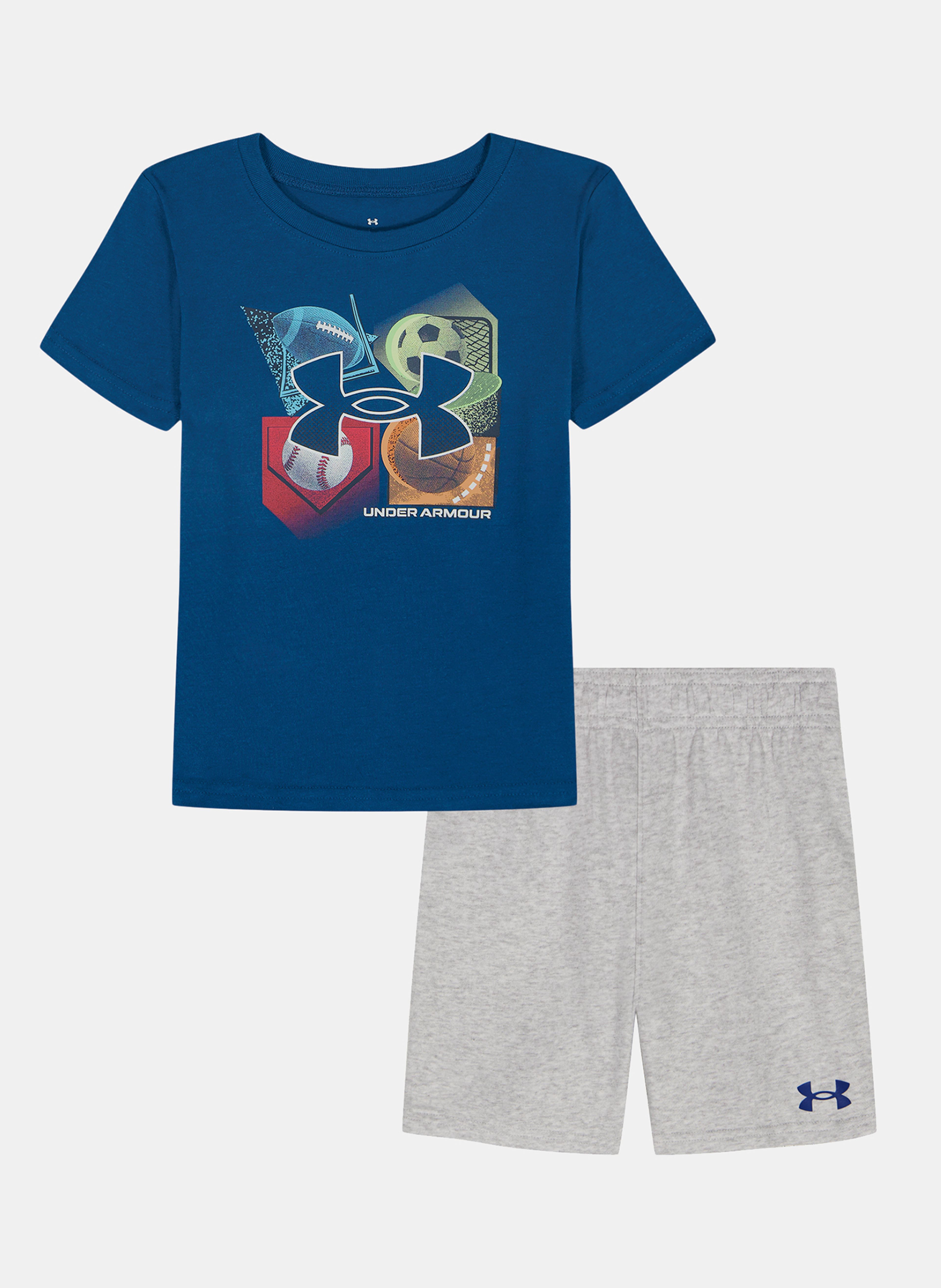 Zēnu komplekts Under Armour UA RIVAL BALLER SHORT SET - 002