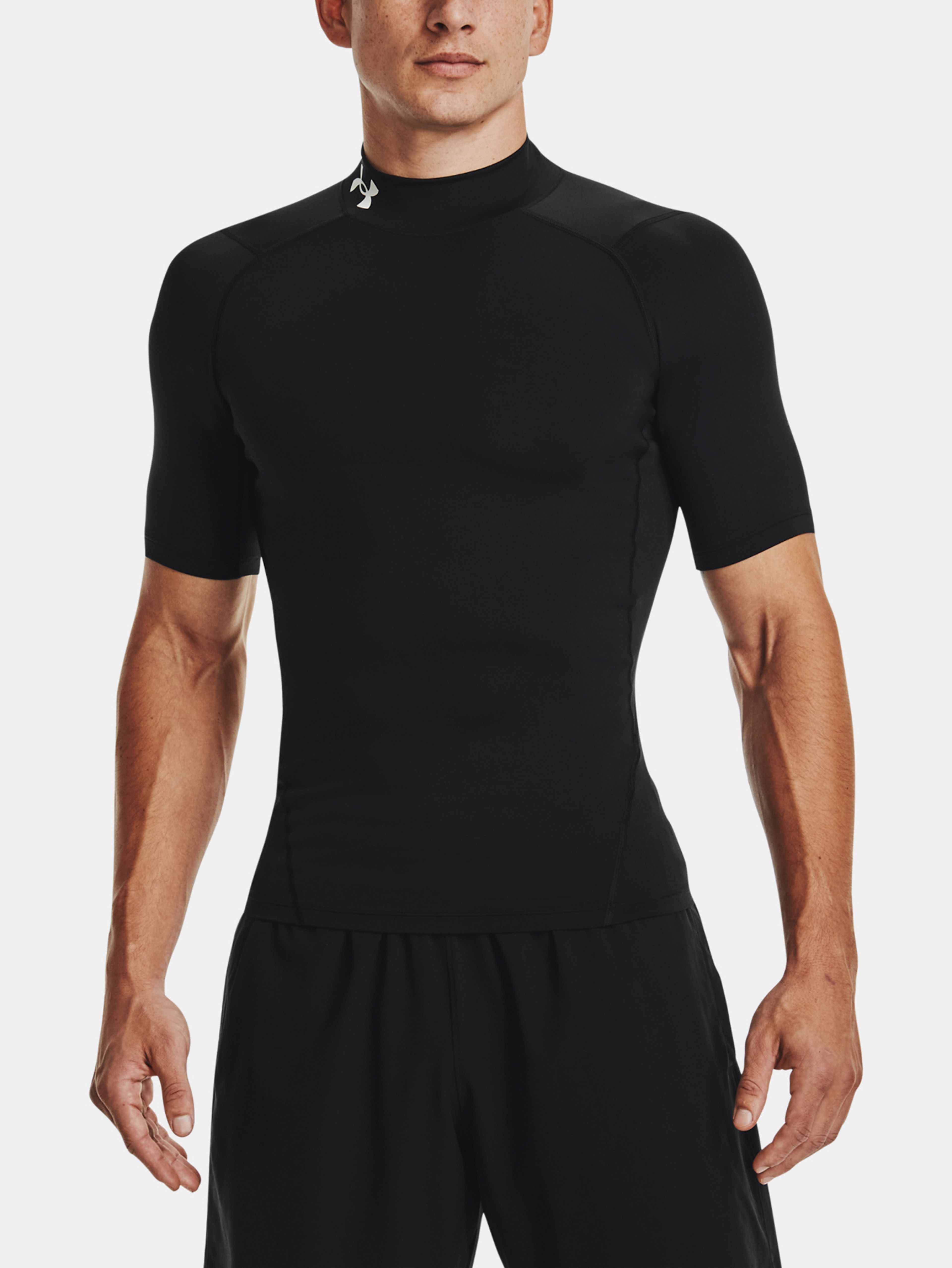 Moška majica Under Armour UA HG Armour Comp Mock SS - 001