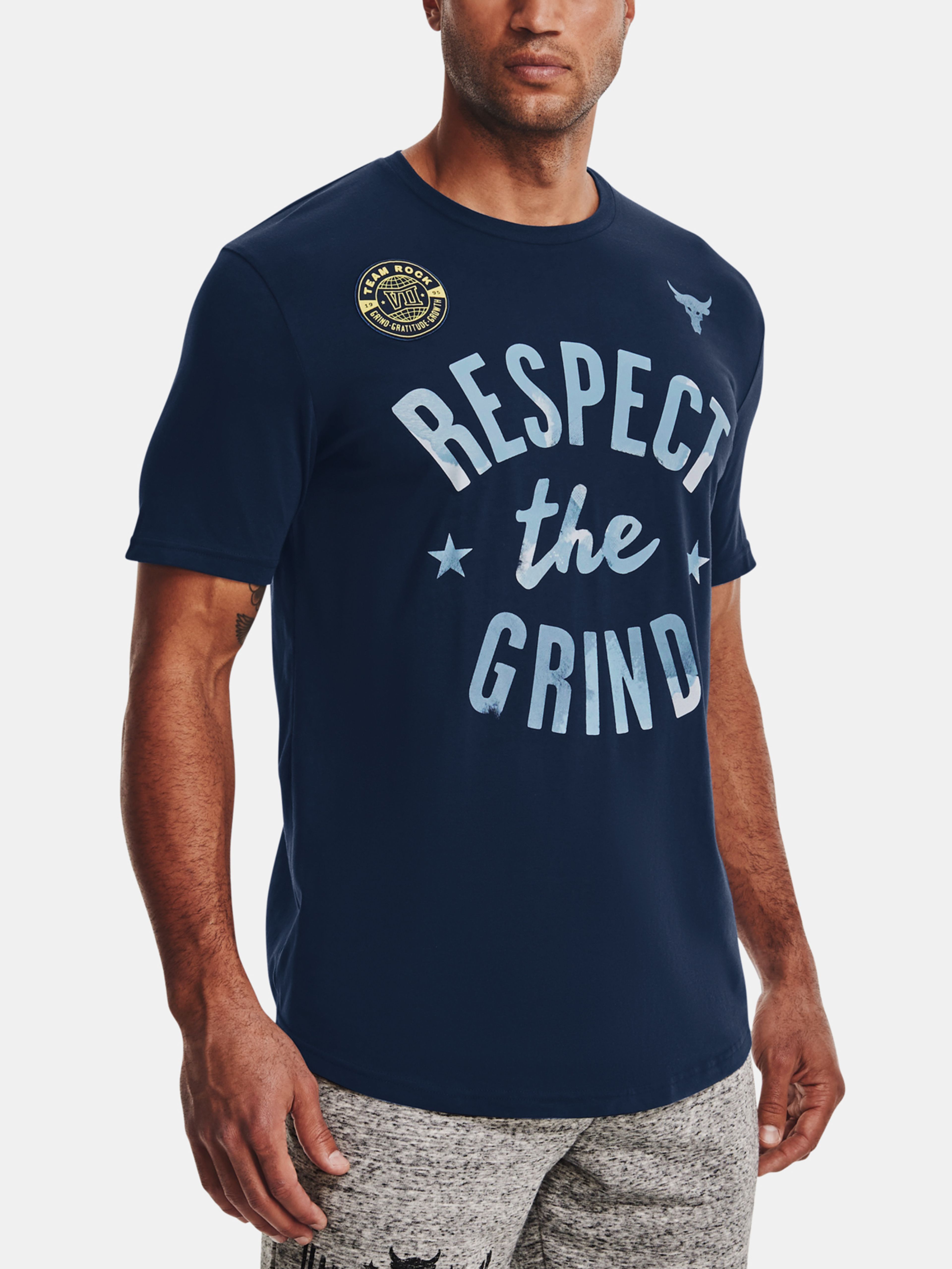 Férfi póló Under Armour UA Pjt Rock The Grind SS