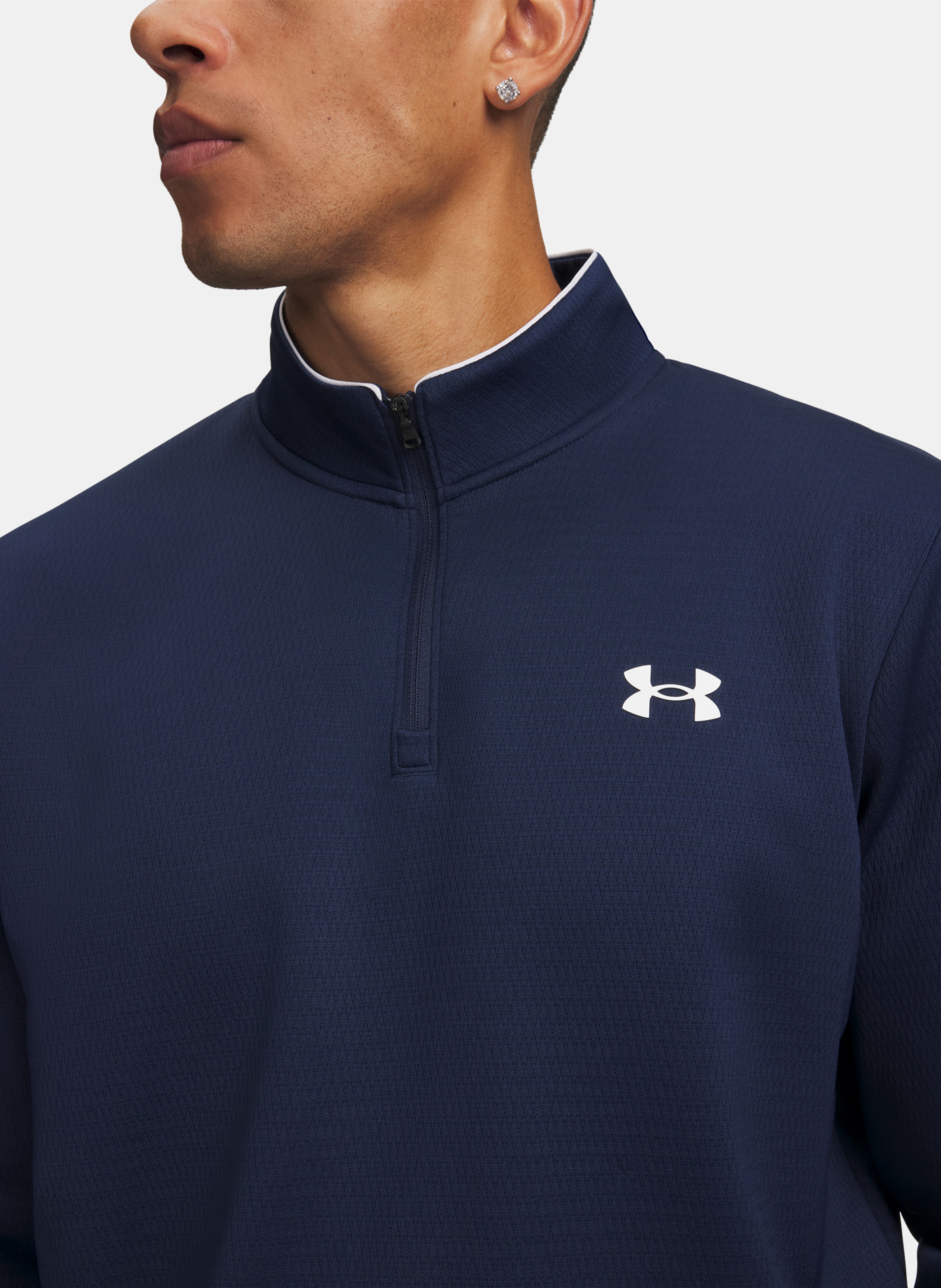 Pánska mikina Under Armour UA Tech 1/4 Zip Storm - 003