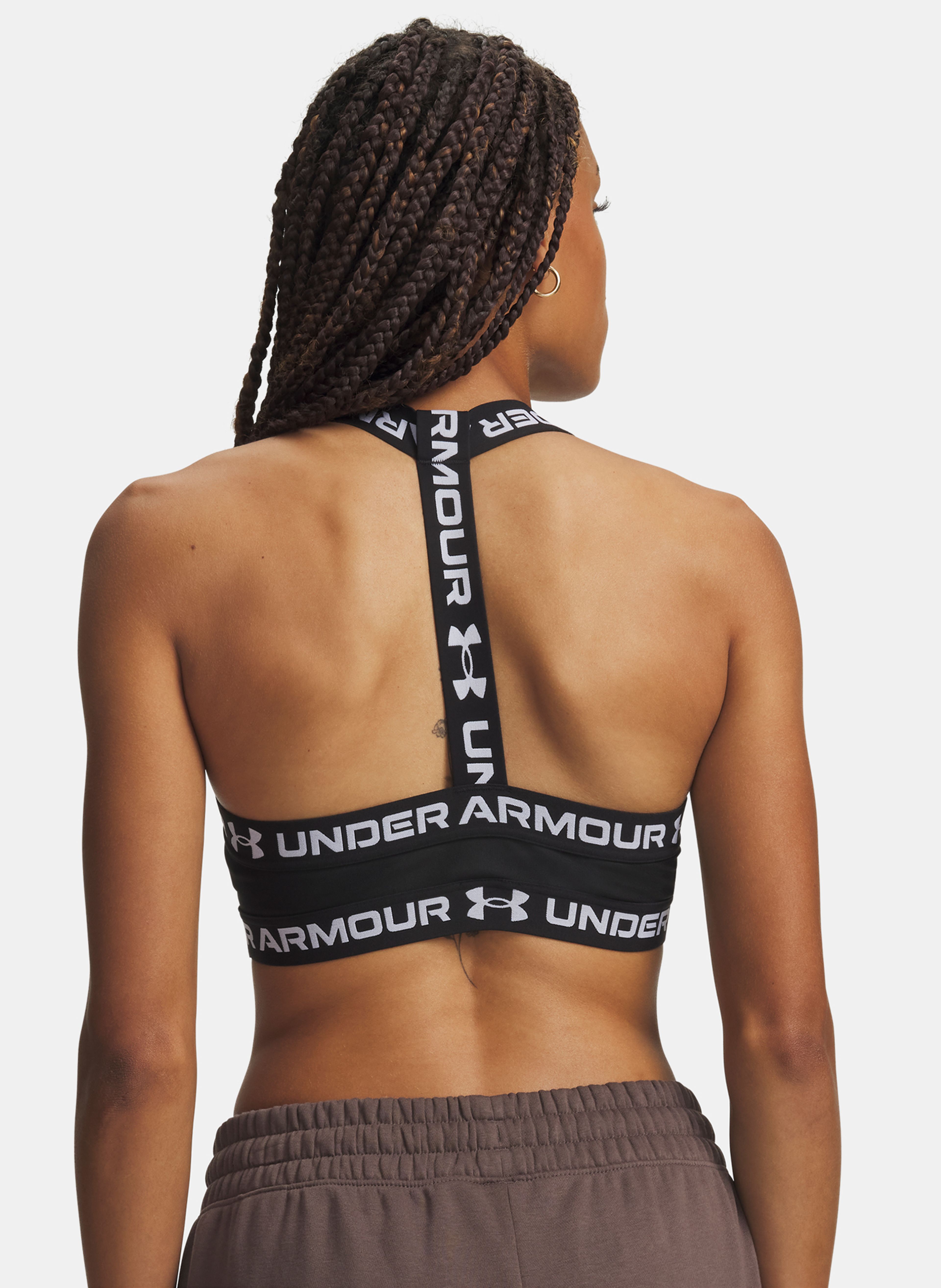 Naiste rinnahoidja Under Armour HeatGear Mid T-Back - 002