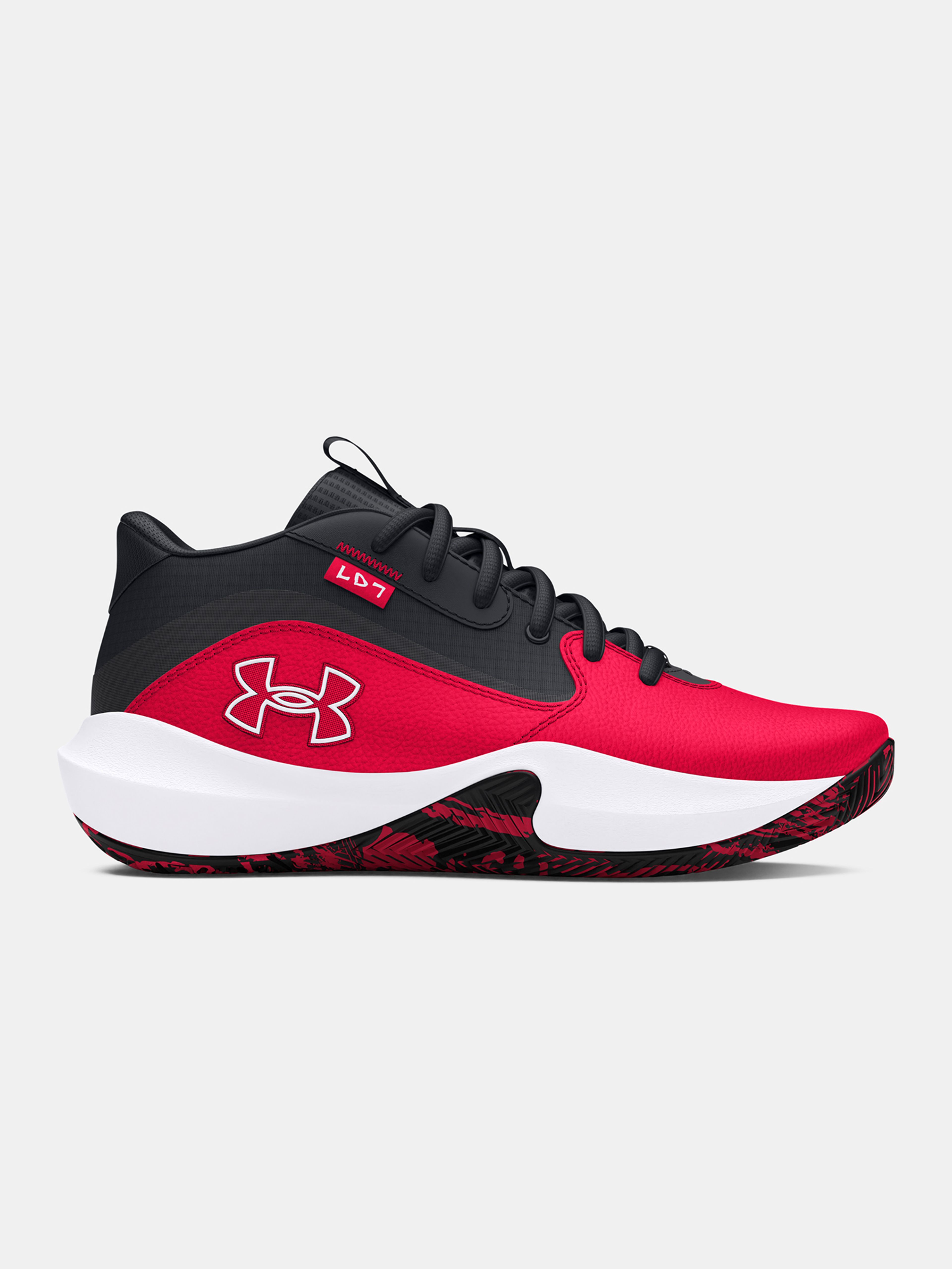 Dětské boty Under Armour UA GS Lockdown 7-RED