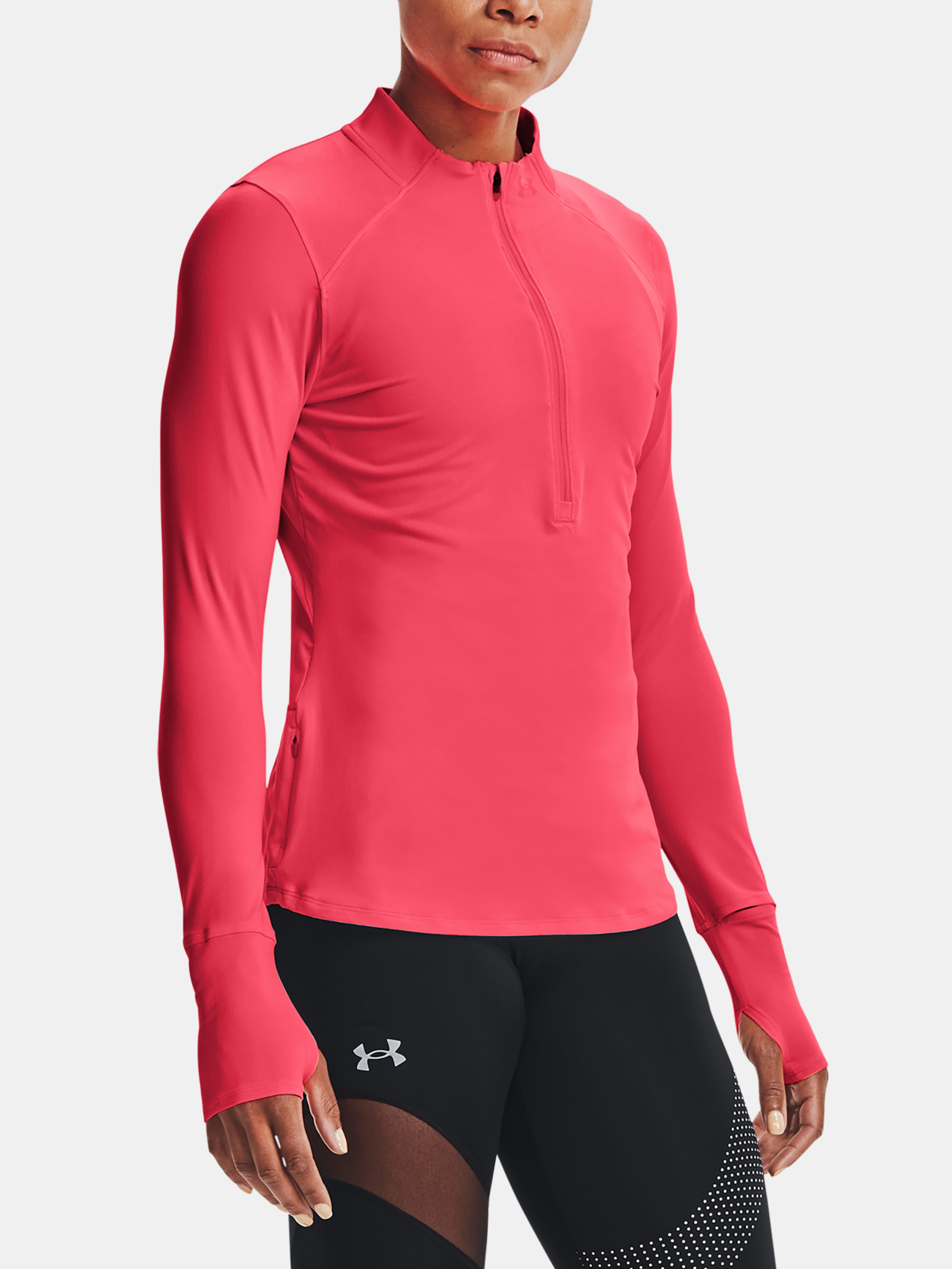 Női póló Under Armour Qualifier Run 2.0 1/2 Zip
