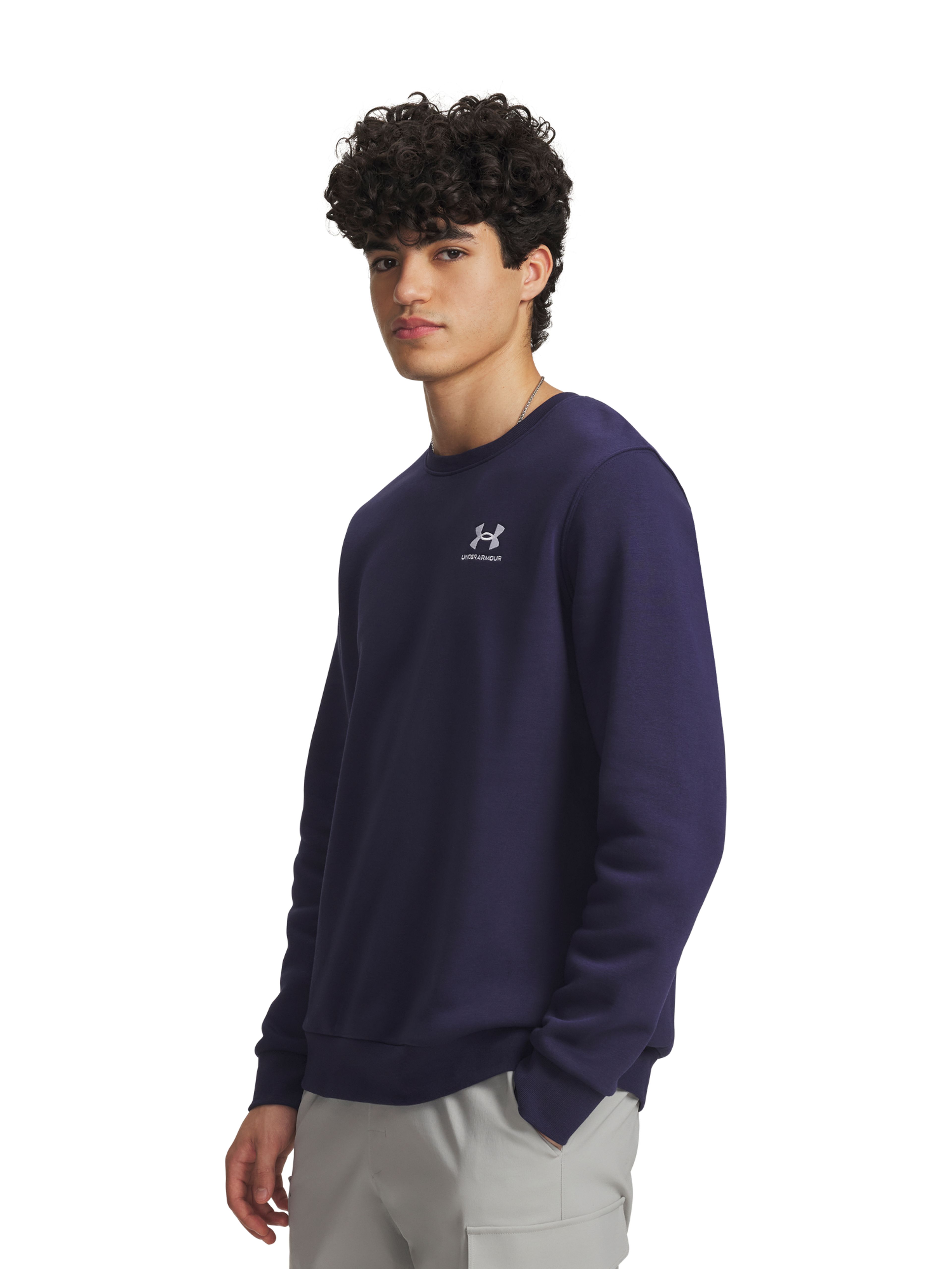 Pánská mikina Under Armour UA Essential Fleece Crew
