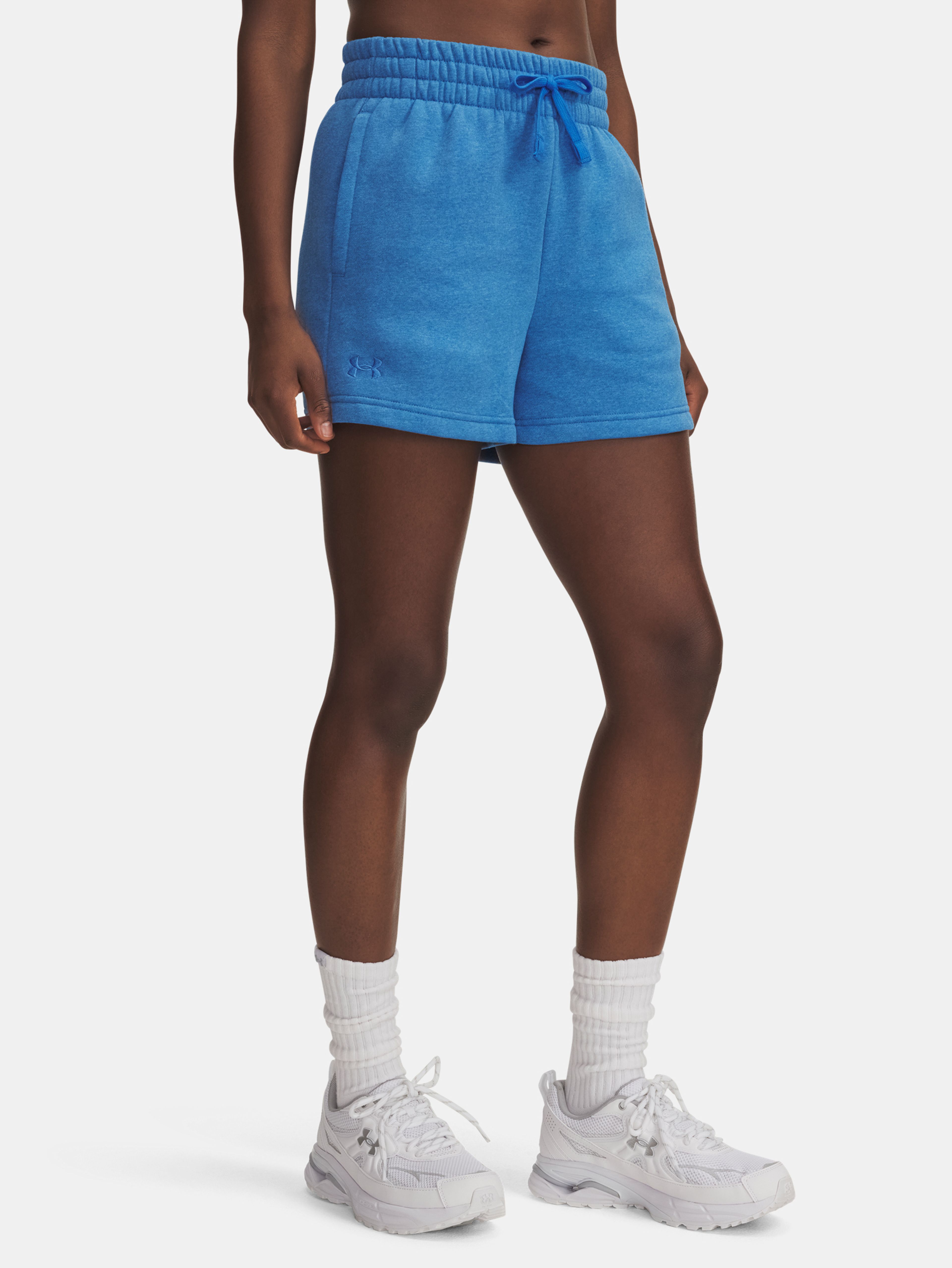 Moteriški šortai Under Armour Rival Fleece Short-BLU