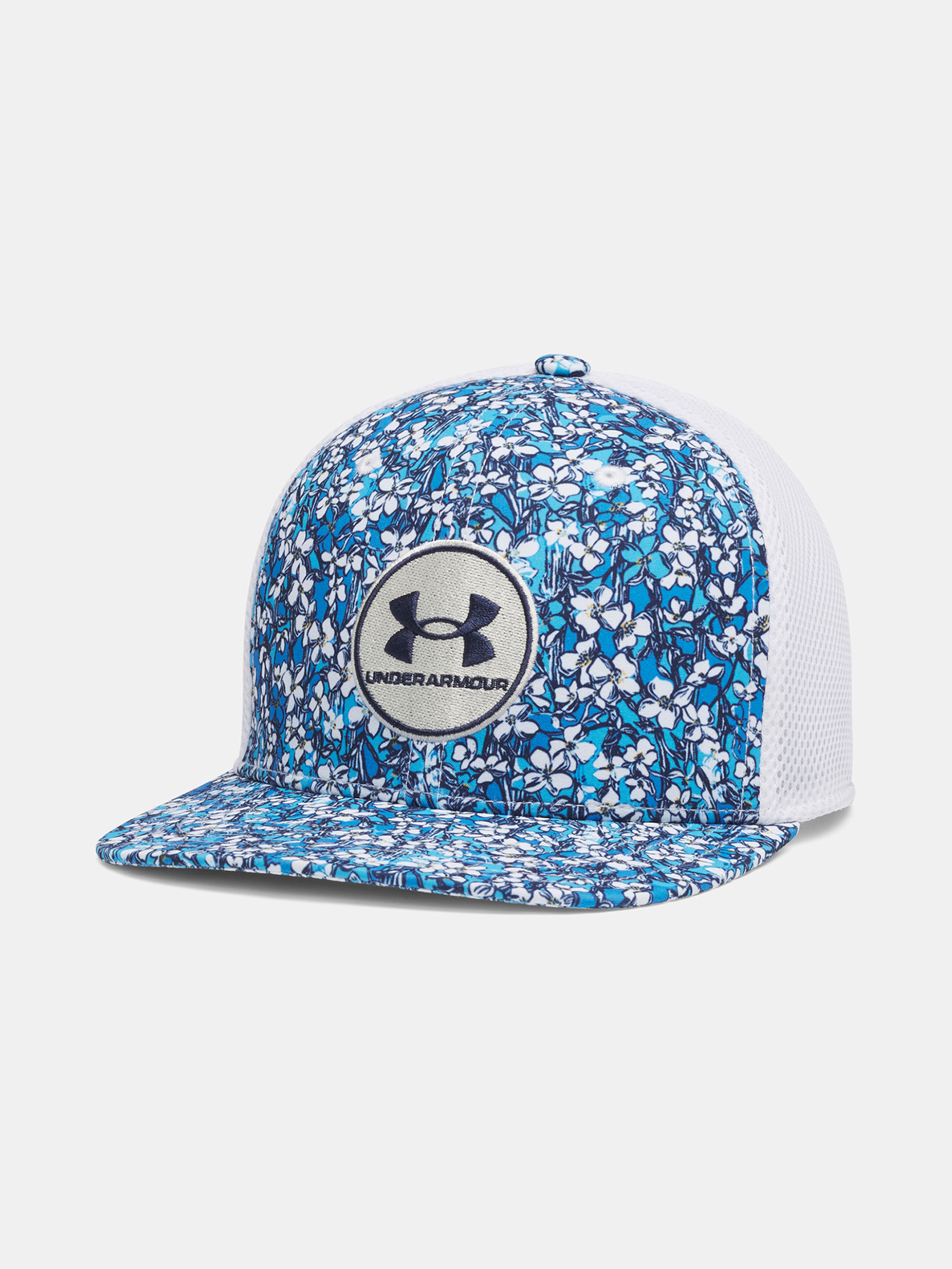 Férfi baseball sapka Under Armour M DRIVE MID STR-WHT