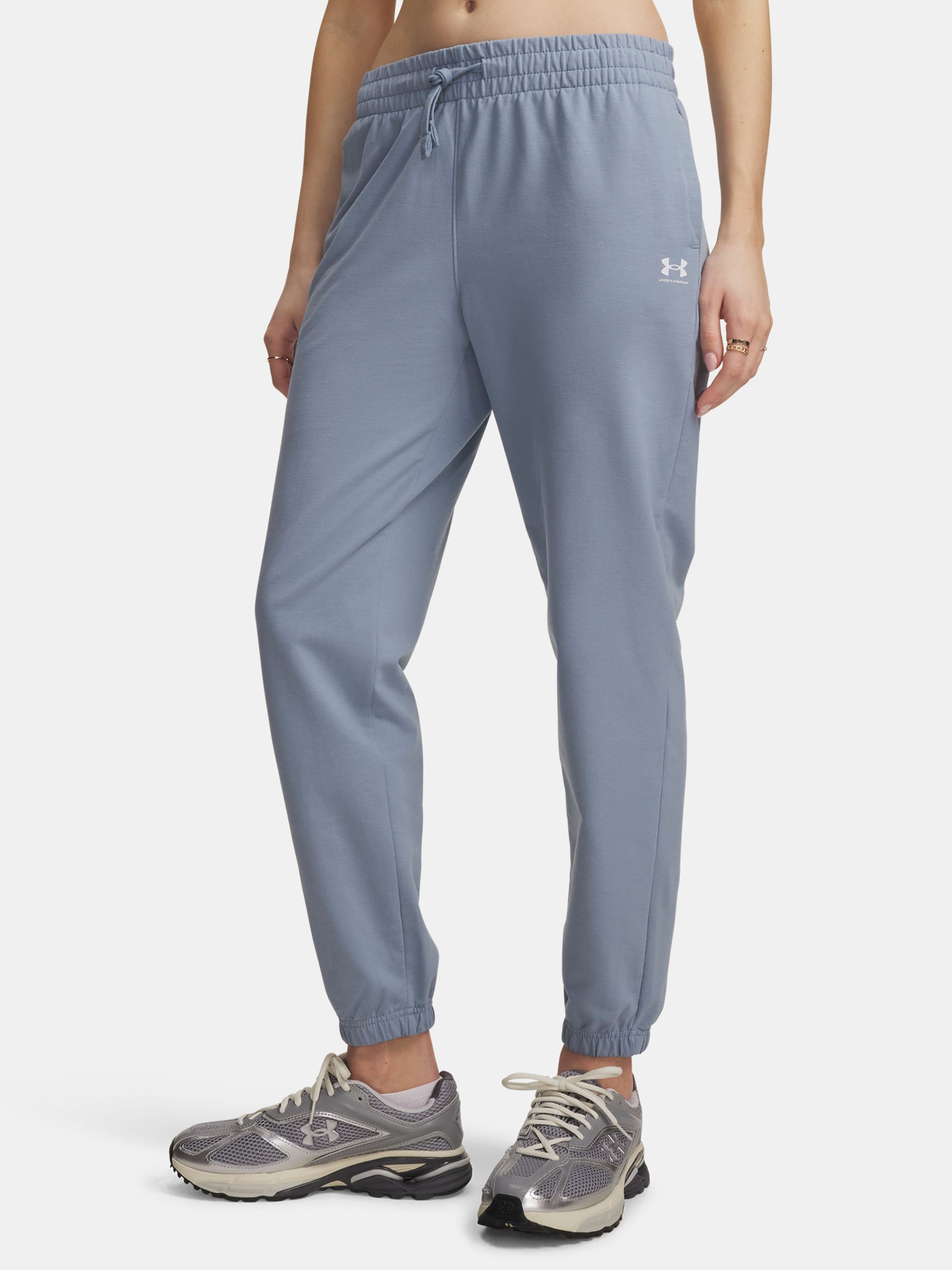 Dámské tepláky Under Armour Sport Terry Jogger - 001