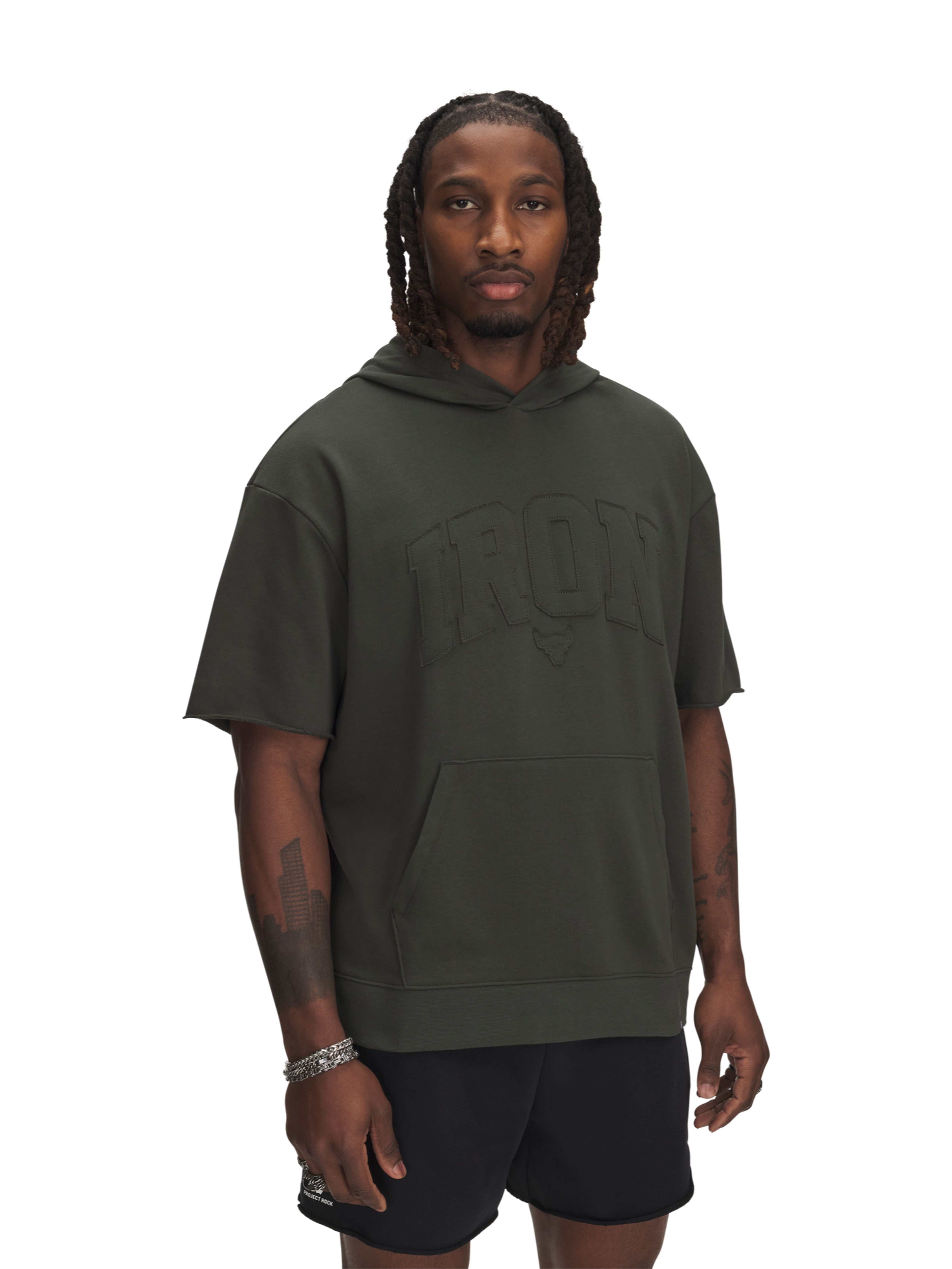 Férfi felső Under Armour Pjt Rck SS Terry Hoody