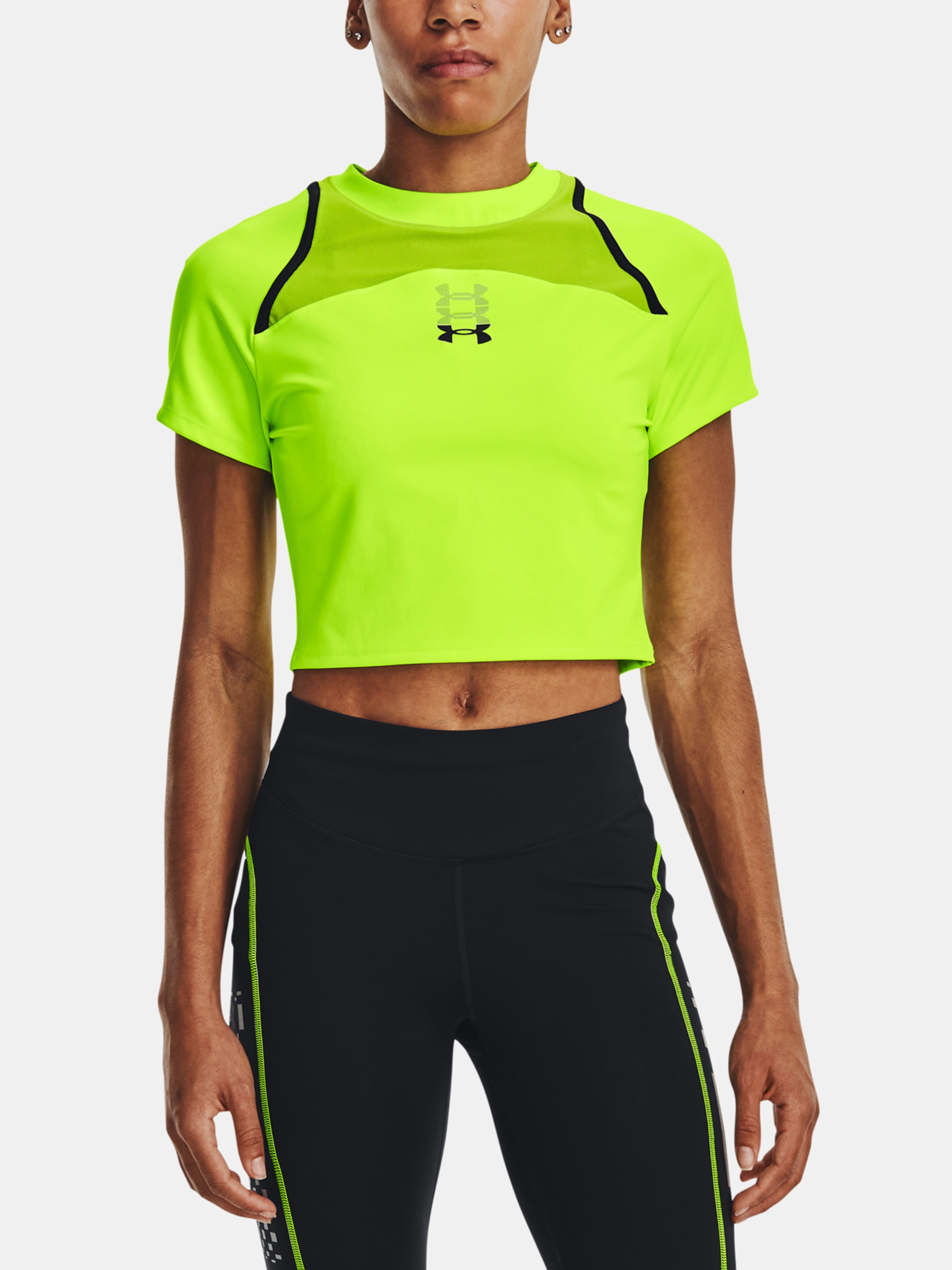 Ženska majica Under Armour UA Run Anywhere Crop SS