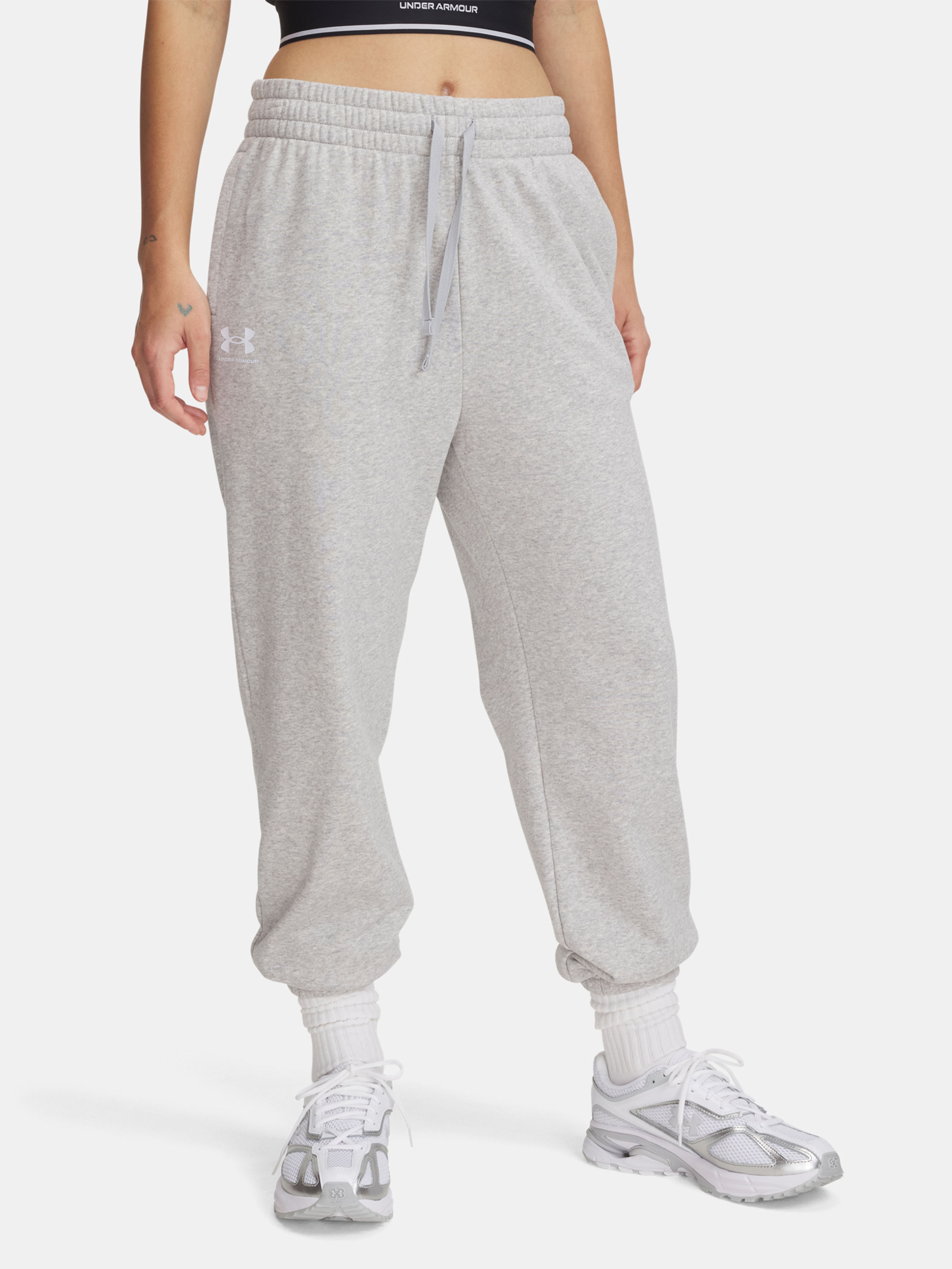 Ženske spodnji del trenirke Under Armour UA Rival Terry Joggers