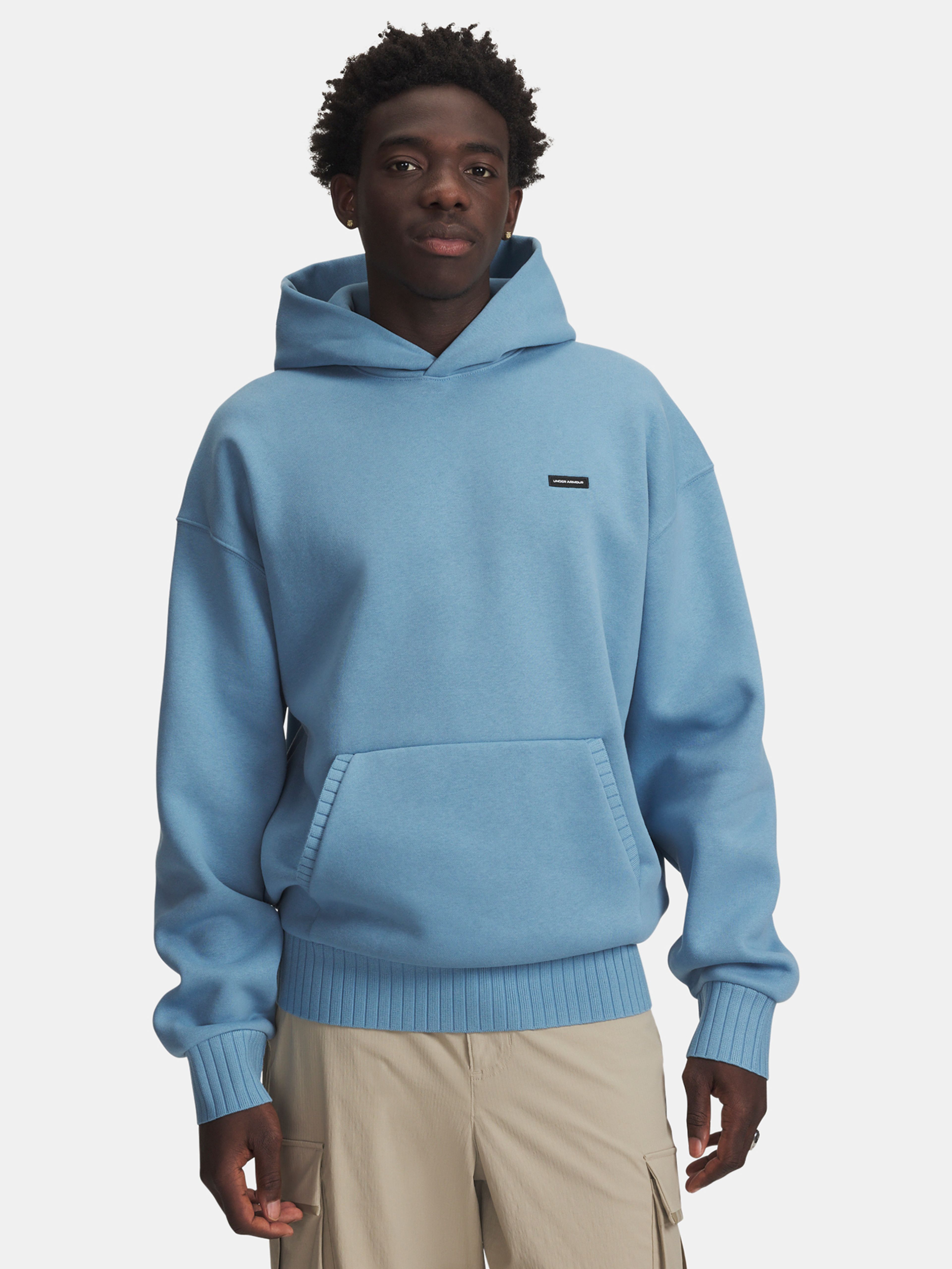 Férfi felső Under Armour UA Icon Heavy Rib Hdy-BLU