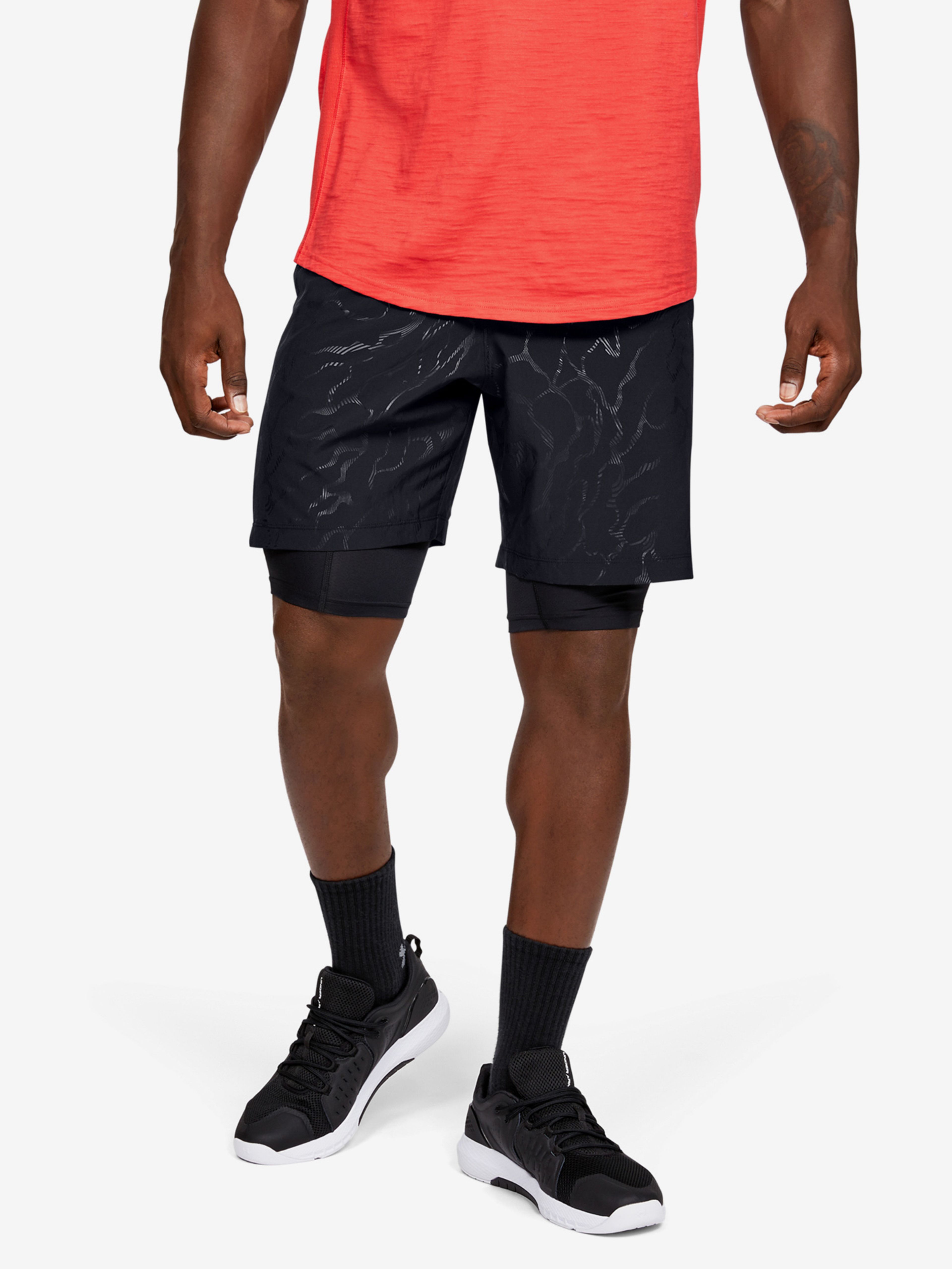 Meeste lühikesed püksid Under Armour Woven Graphic Emboss Sts