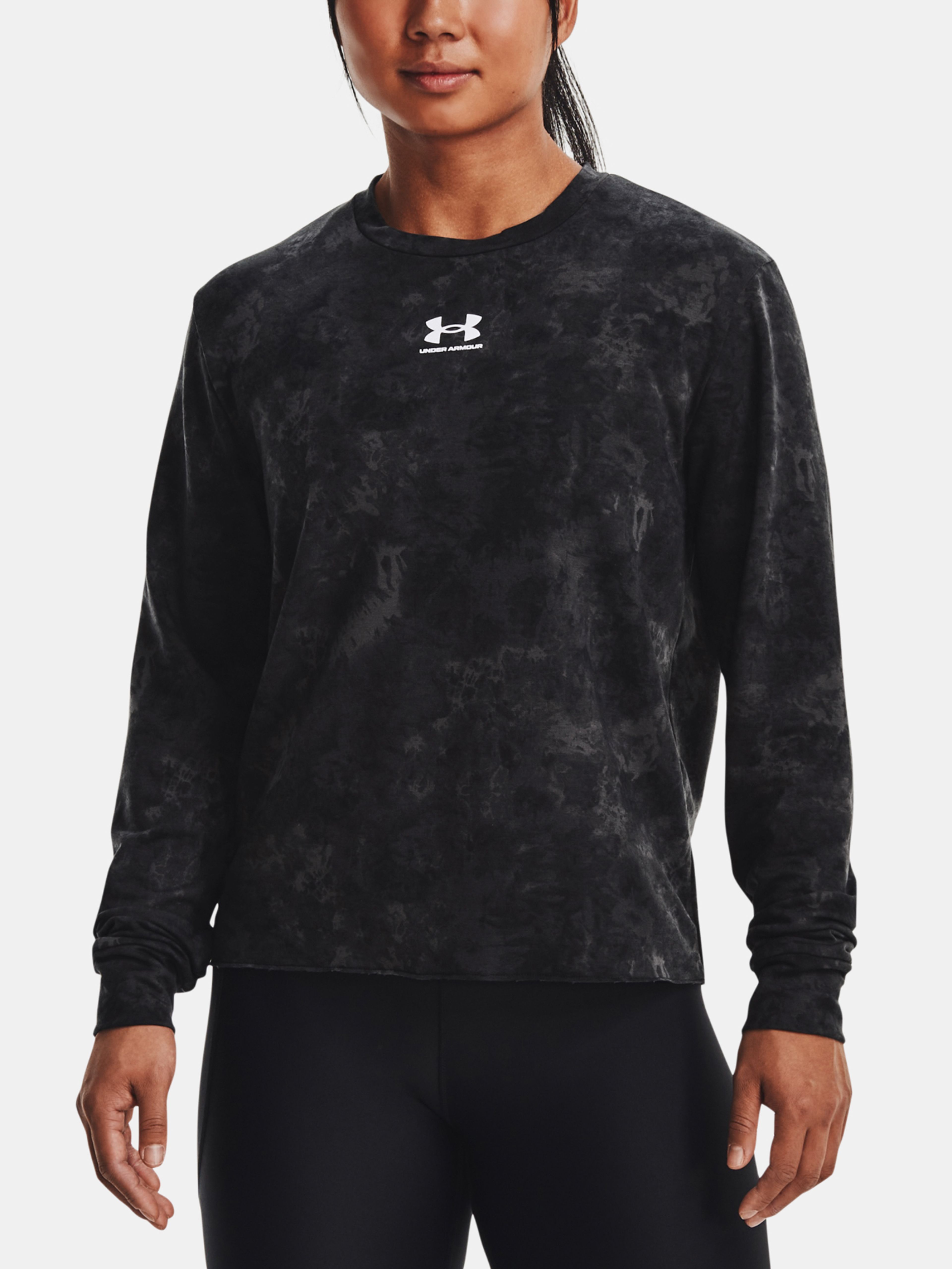 Női felső Under Armour Rival Terry Print Crew