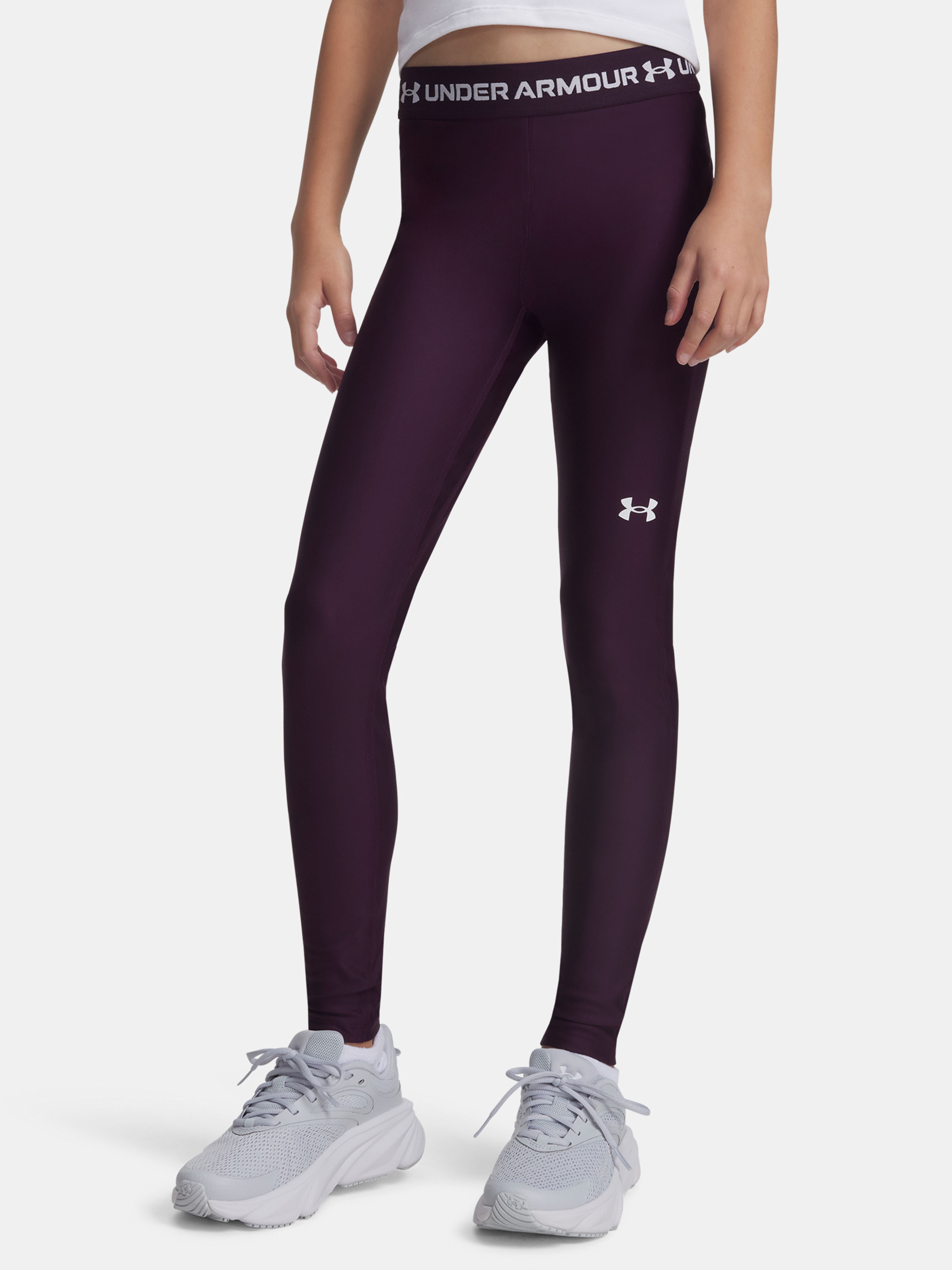 Tüdrukute retuusid Under Armour HeatGear Legging - 001