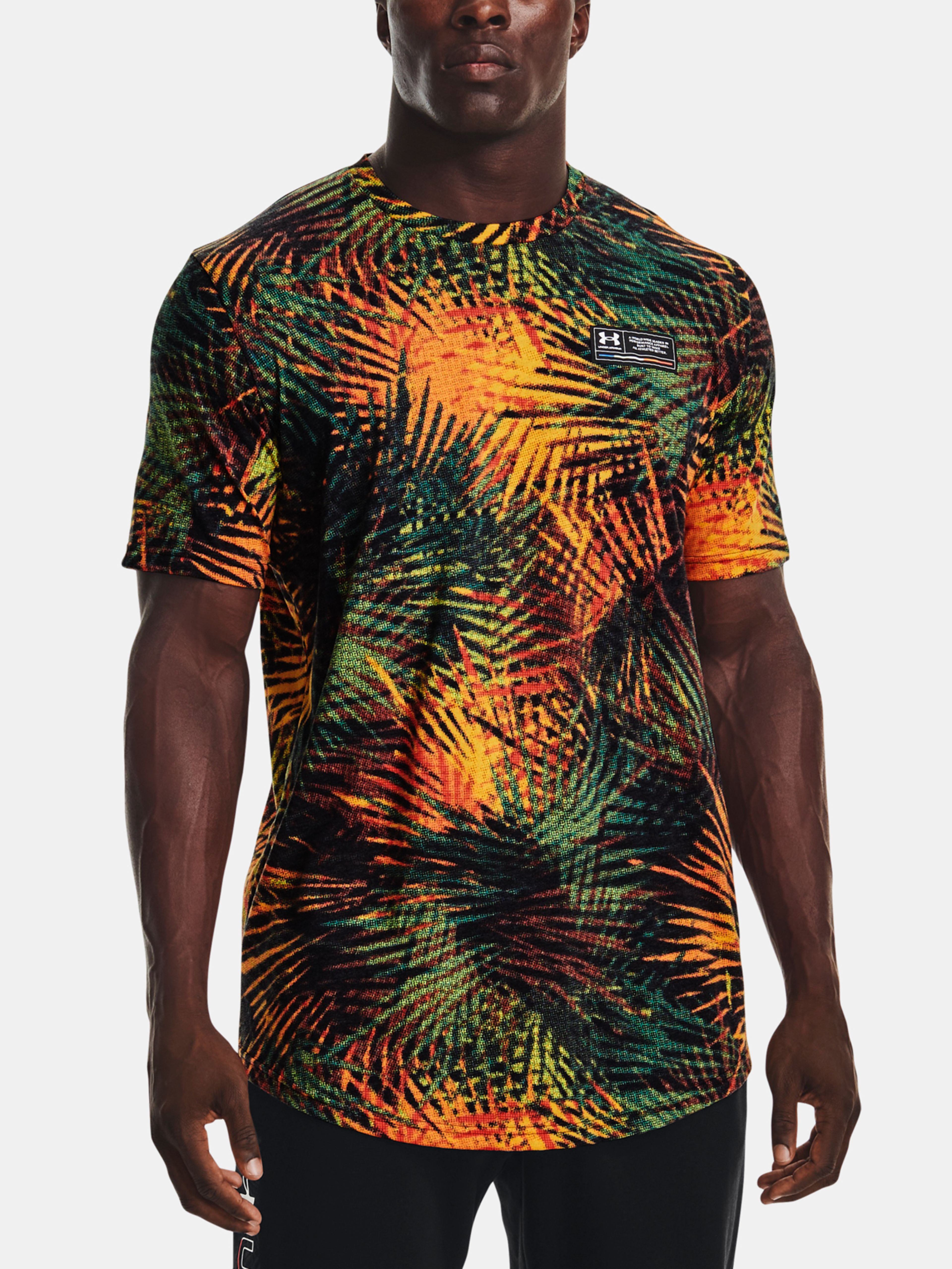 Férfi póló Under Armour UA SPORT PALM PRINT SS