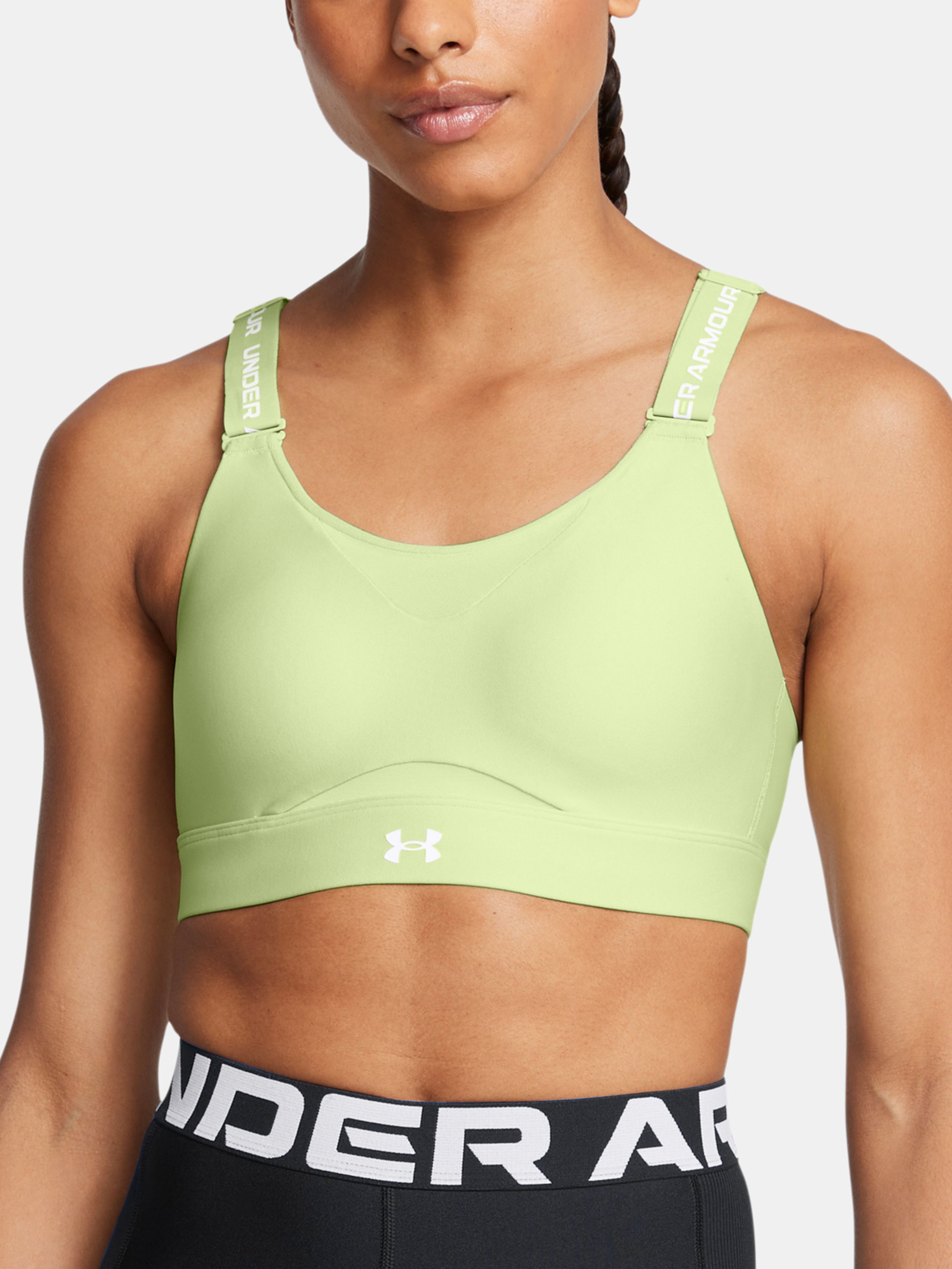Ženski nedrček  Under Armour UA Infinity High 2.0 Bra-GRN