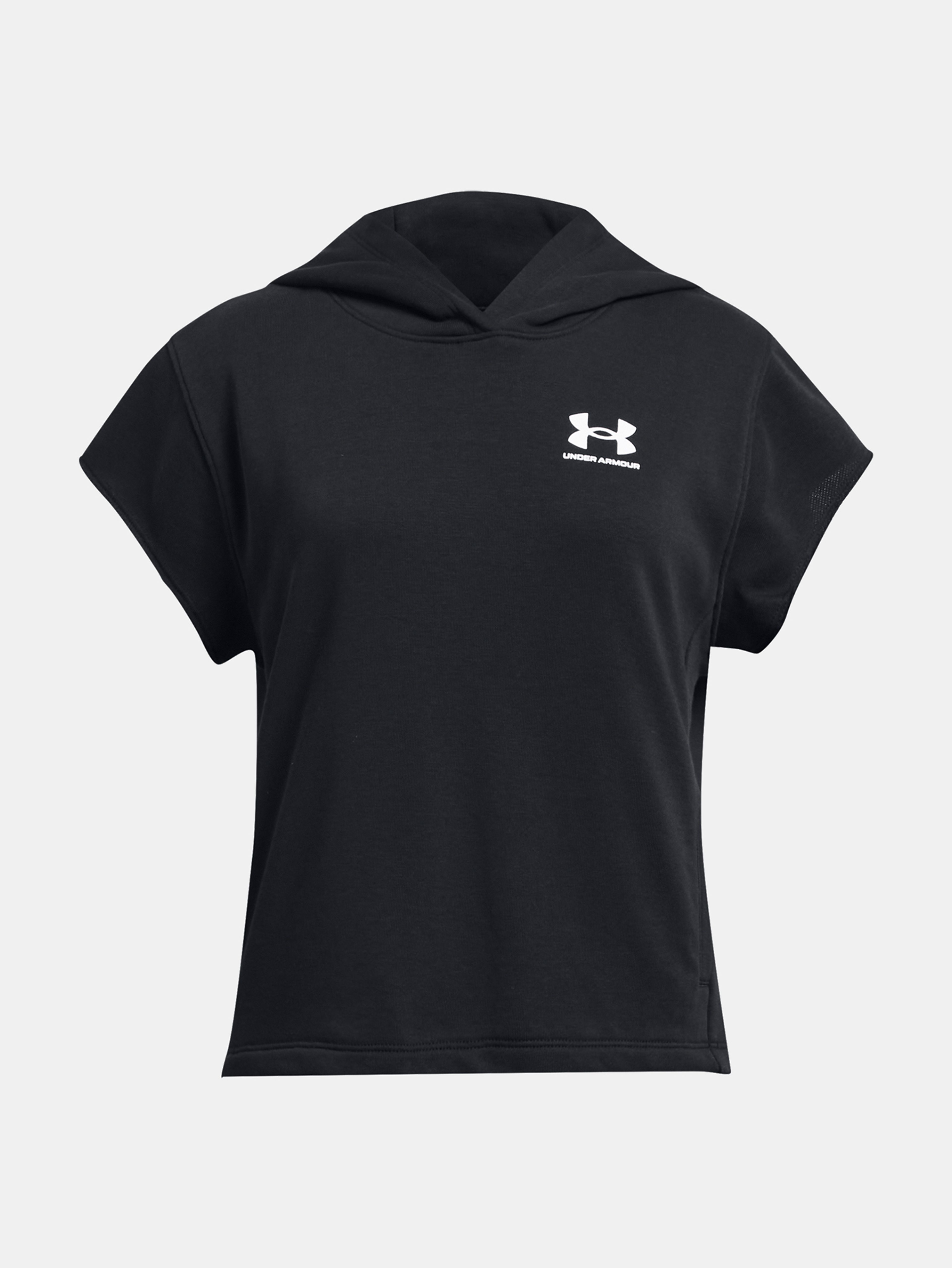 Dekliški pulover Under Armour UA G Rival Try SS Cut Hdy-BLK