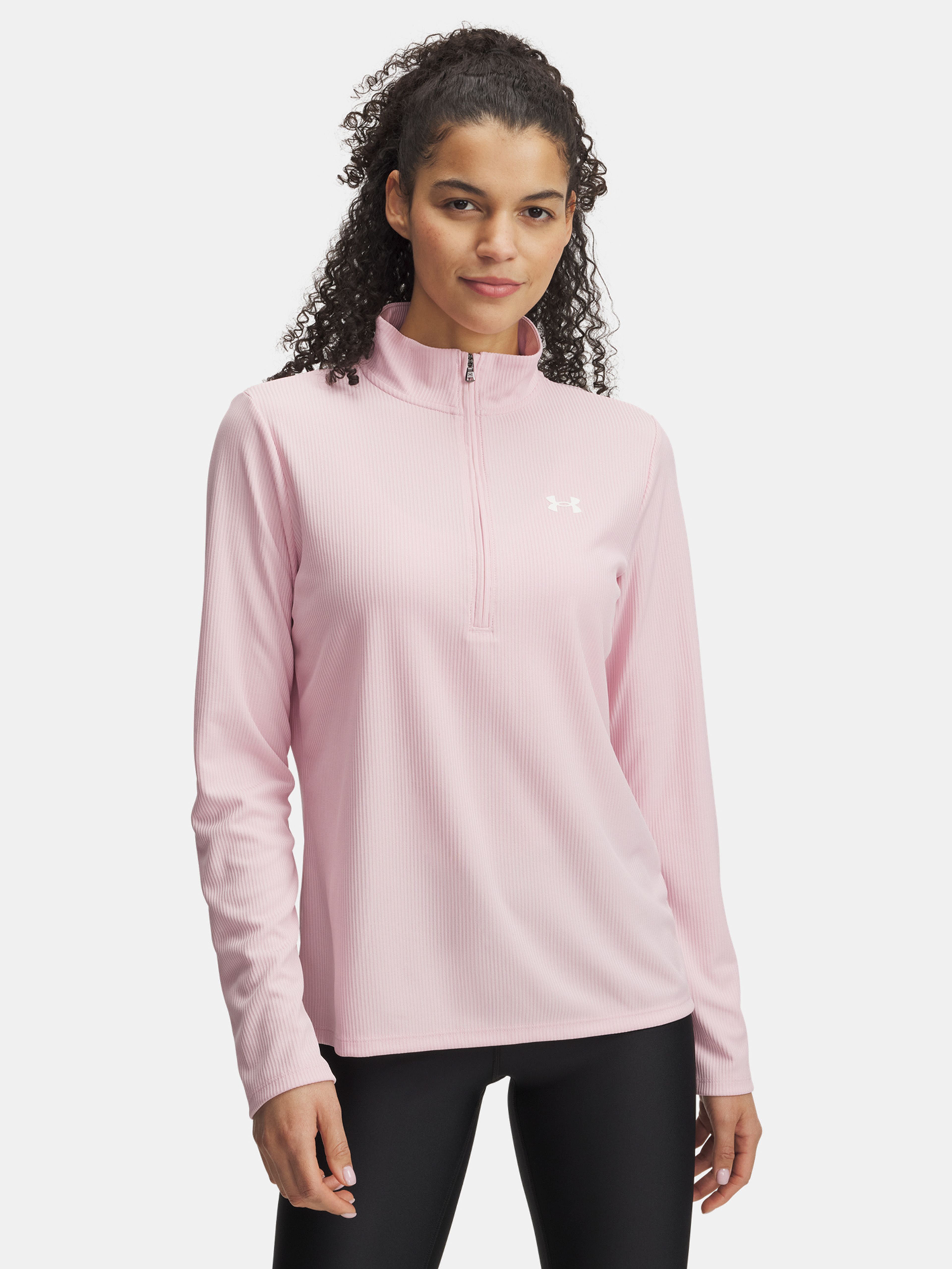 Női póló Under Armour Tech Rib 1/2 Zip