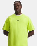 Meeste t-särk Under Armour UA M HWT METAL LOGO SS-Roheline - 003