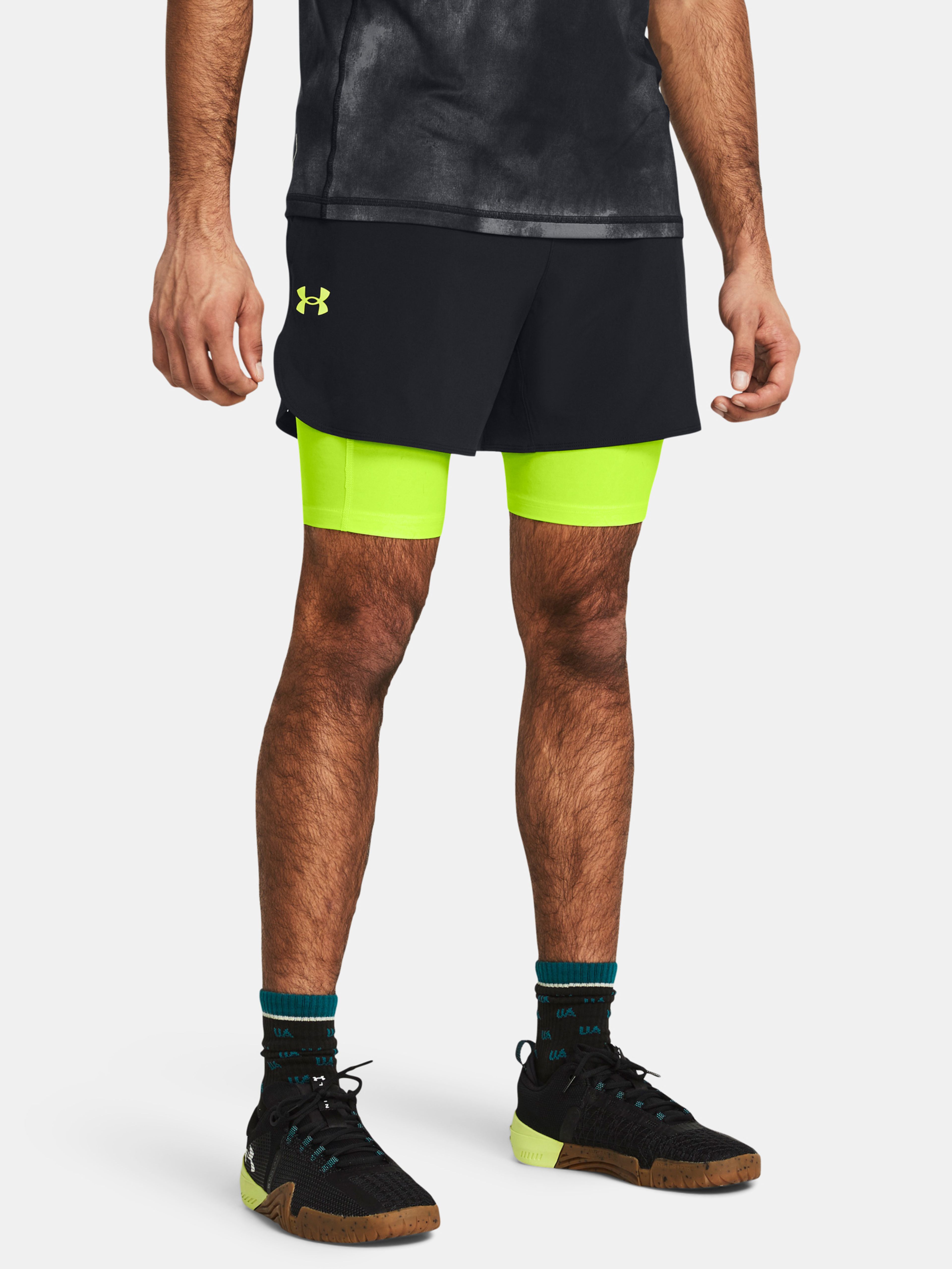 Férfi rövidnadrágok Under Armour UA Peak Woven 2in1 Sts