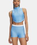 Ženska majica brez rokavov Under Armour UA HeatGear Novelty Tank-Modra - 002