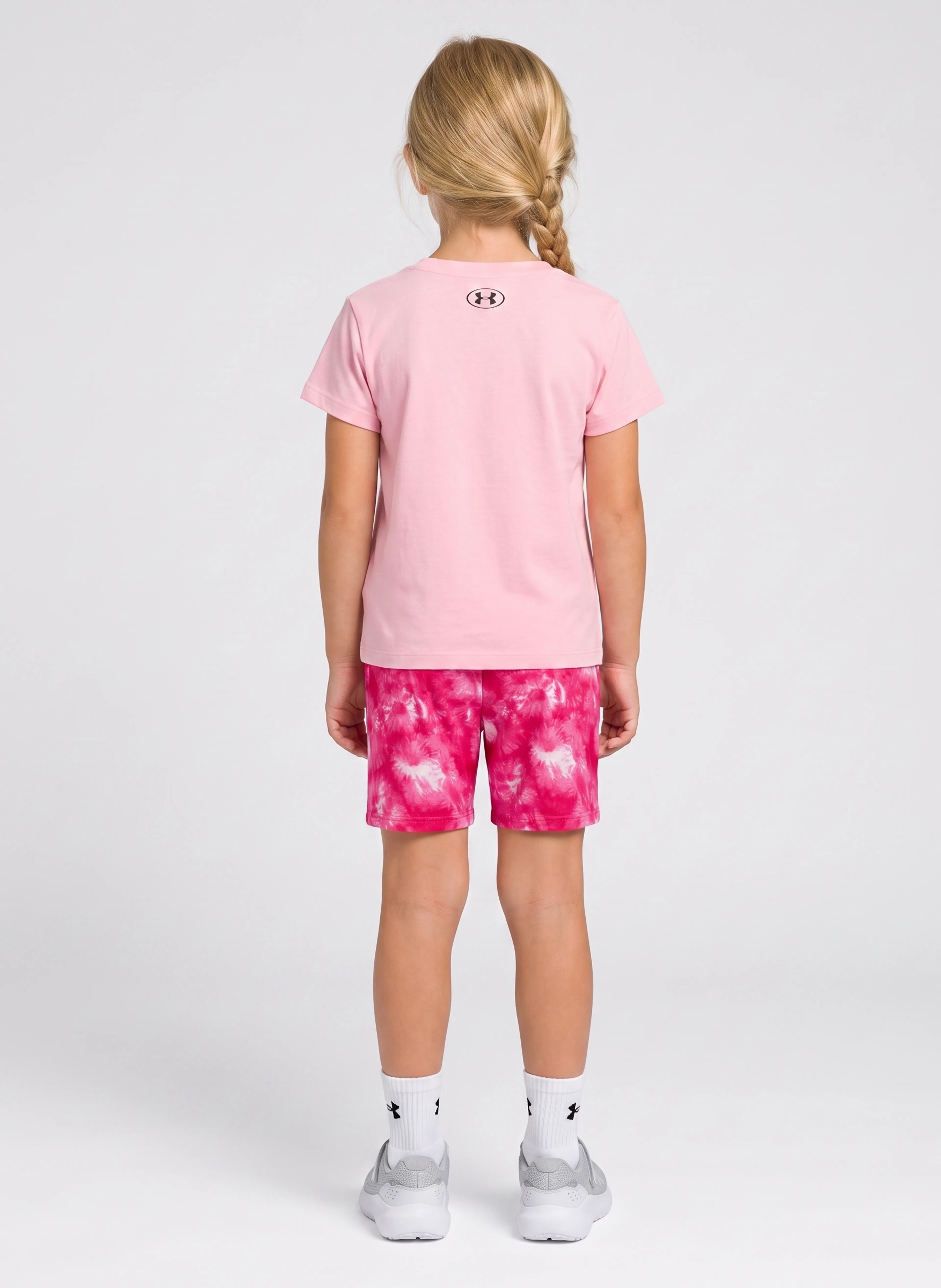 Mergaičių rinkinys Under Armour UA PRINTED BIKE SHORT SET - 002