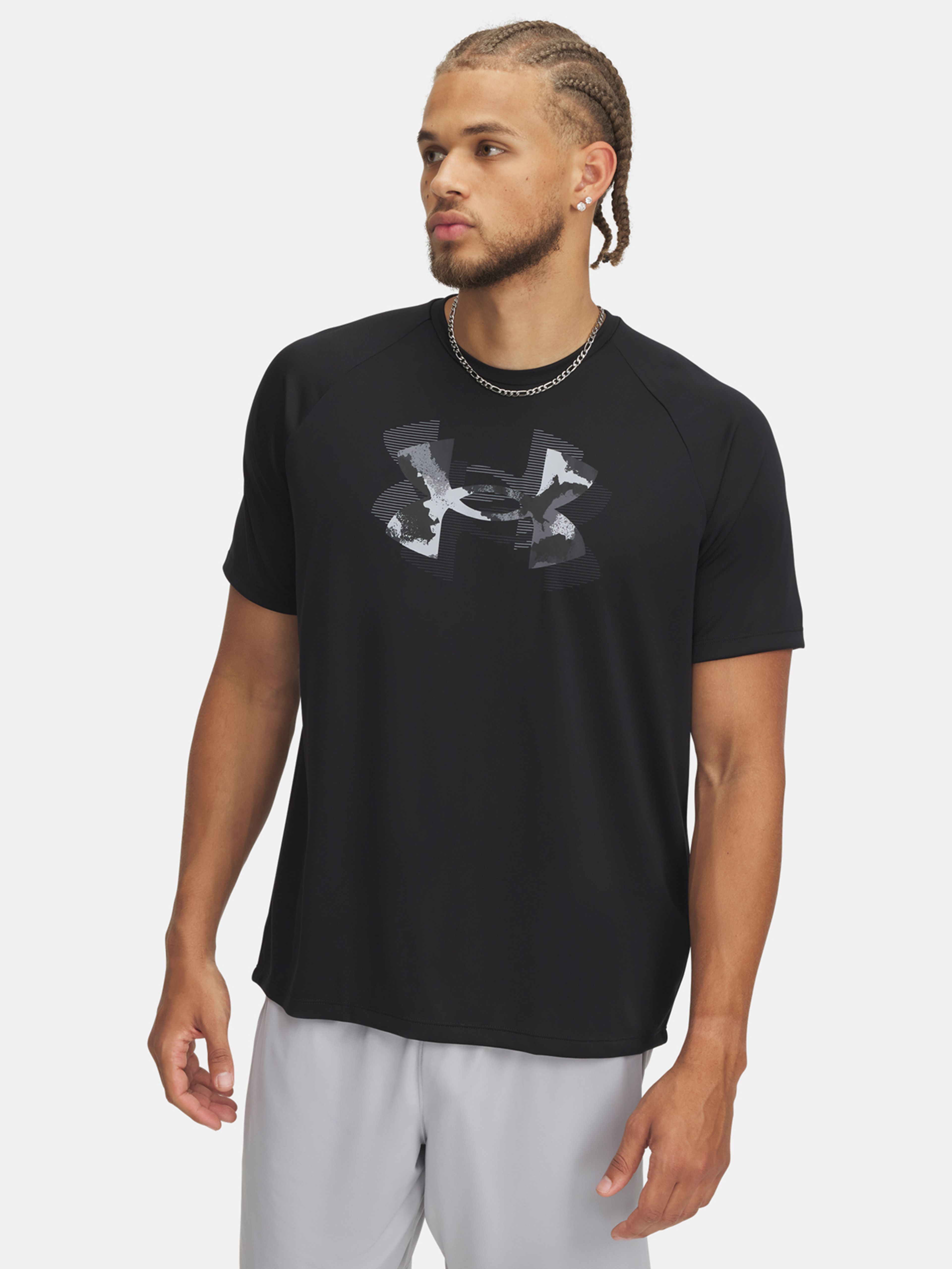Férfi póló Under Armour UA M TECH PRINT FILL SS