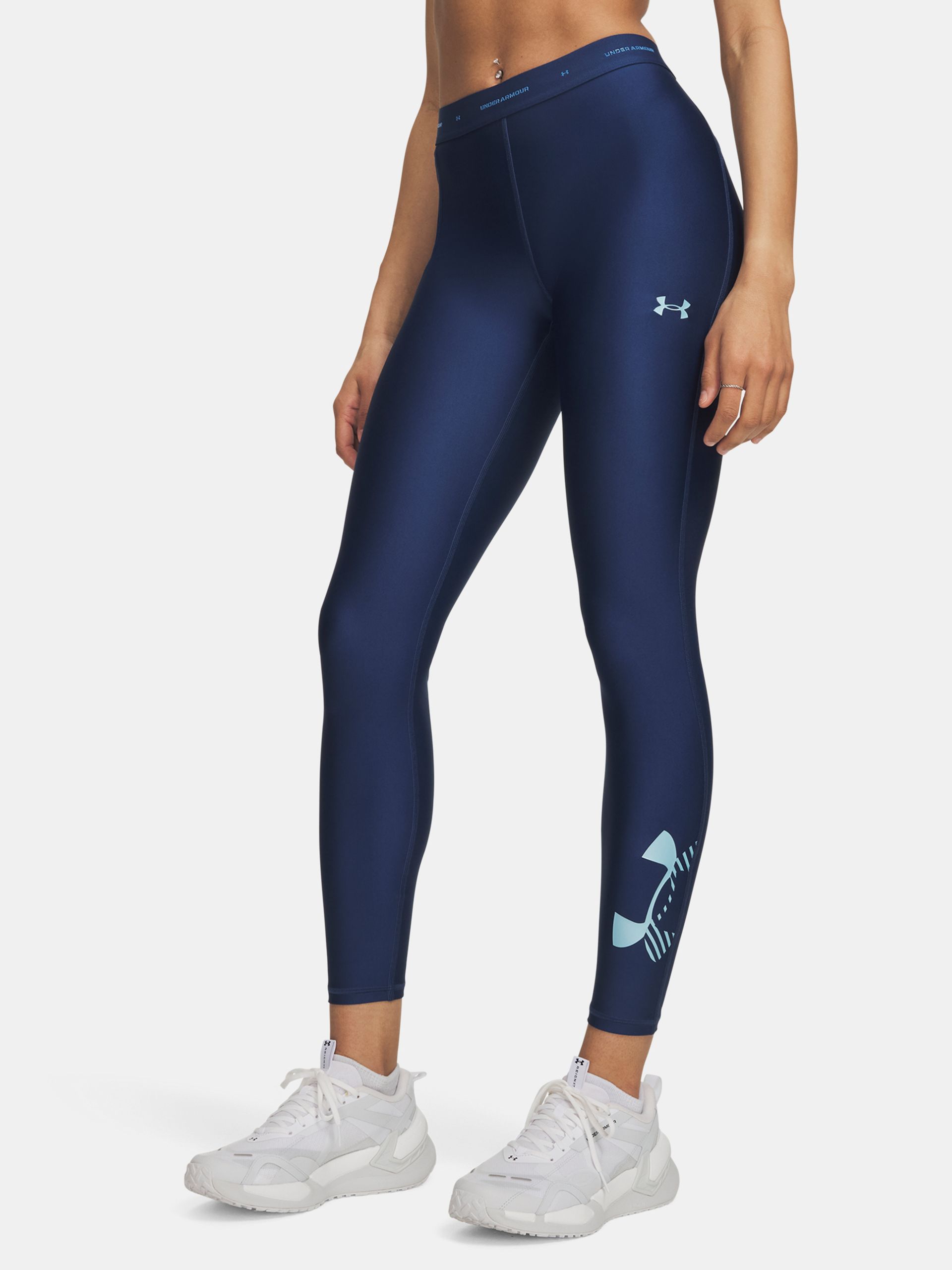 Sieviešu legingi Under Armour UA HeatGear Graphic Legging - 001