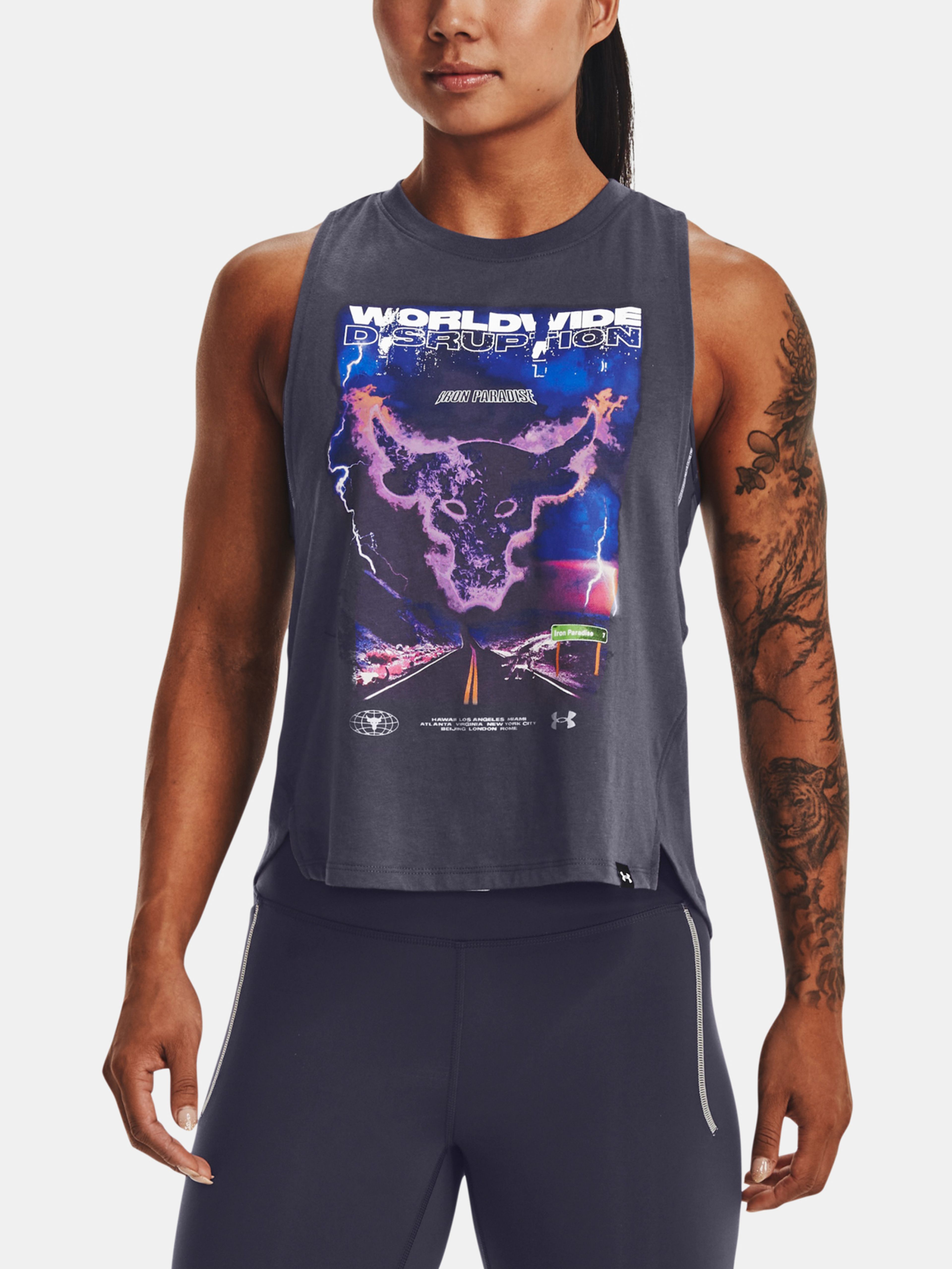 Női atlétatrikó Under Armour UA PJT ROCK WORLDWIDE TANK