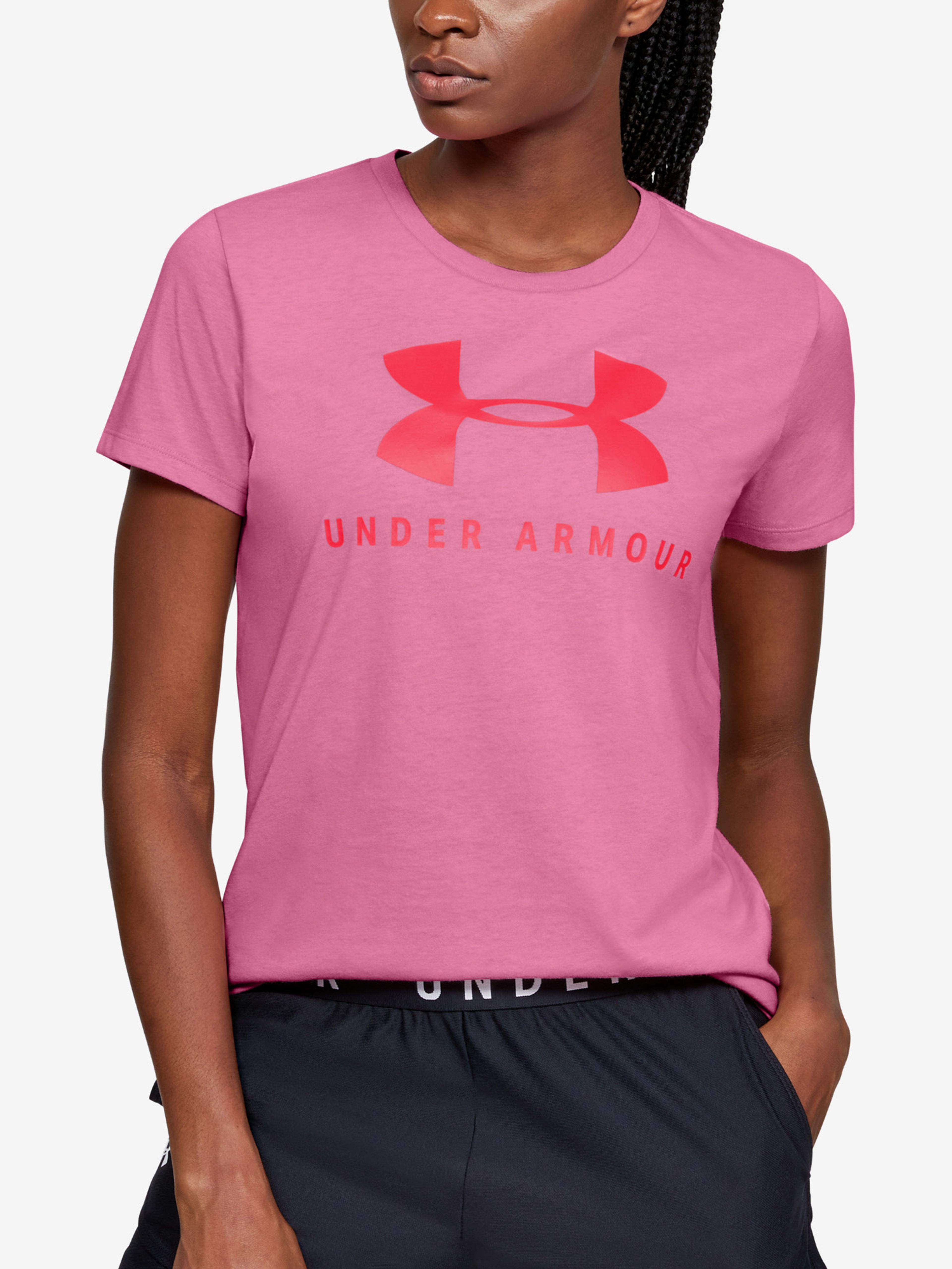 Női póló Under Armour GRAPHIC SPORTSTYLE CLASSIC CREW
