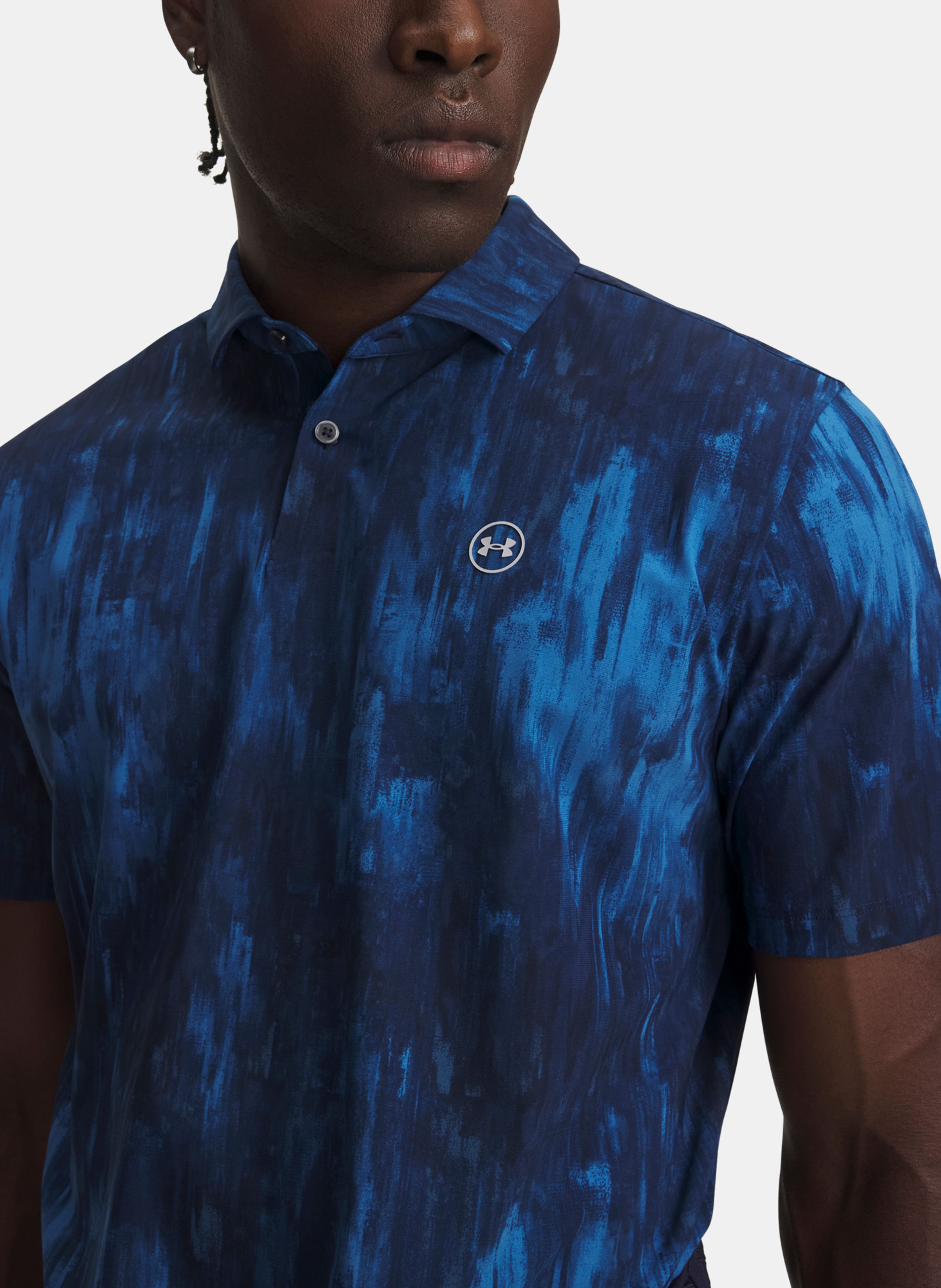 Vyriški marškinėliai Under Armour UA Drive Chill Printed Polo - 003